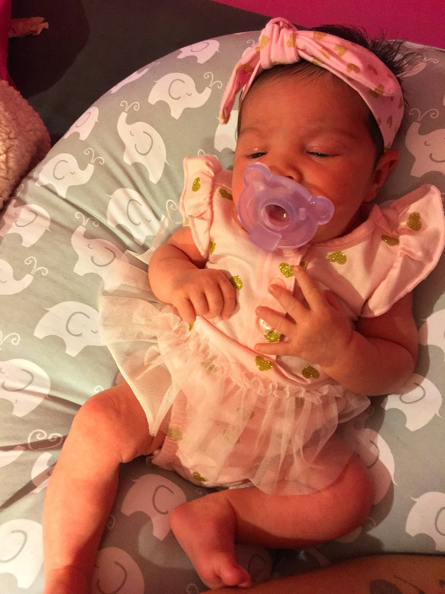 Amariana joined the competition — help win amazing prizes! baby, cheek, child, mouth, person, pink, skin, toddler