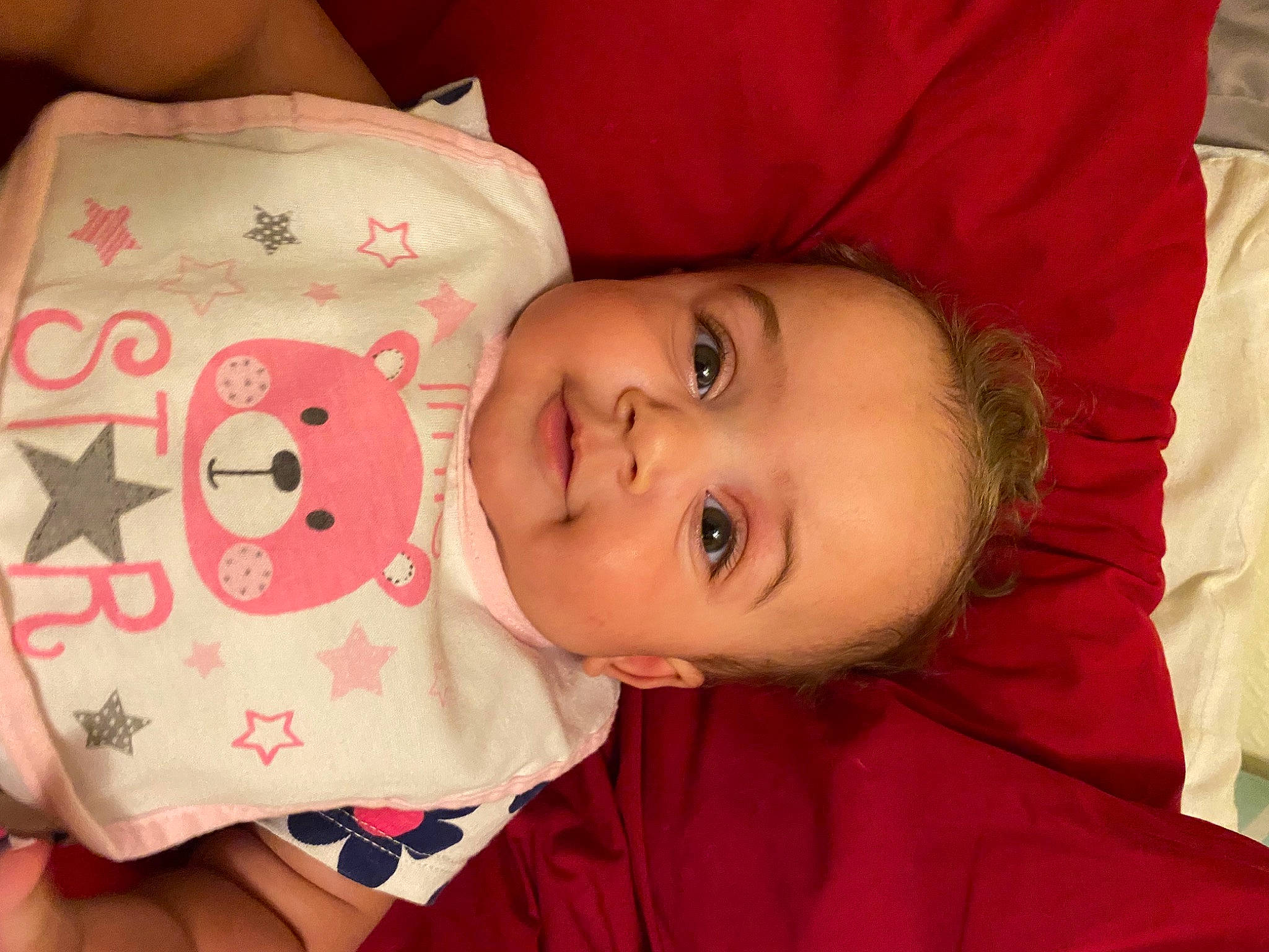 Kazmae joined the competition — help win amazing prizes! baby_toddler_clothing, cheek, chin, clothing, eye, face, facial_expression, head, human, lip, mammal, mouth, nose, organ, person, product, skin, sleeve, smile, textile
