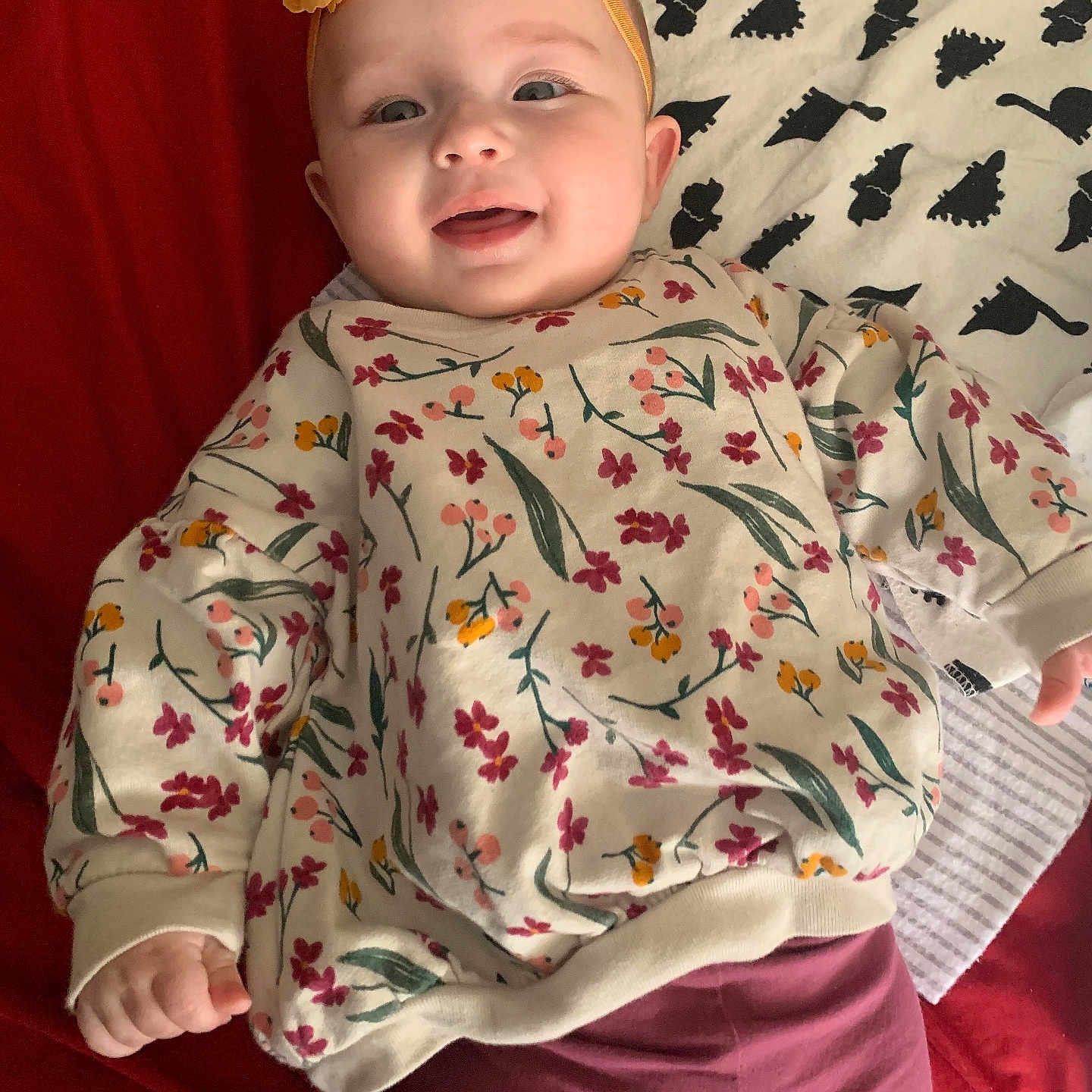 Everleigh joined the competition — help win amazing prizes! accessories, applique, baby, blanket, blouse, bonnet, clothing, couch, cushion, dress, face, furniture, hat, head, homedecor, newborn, person, photography, portrait, quilt