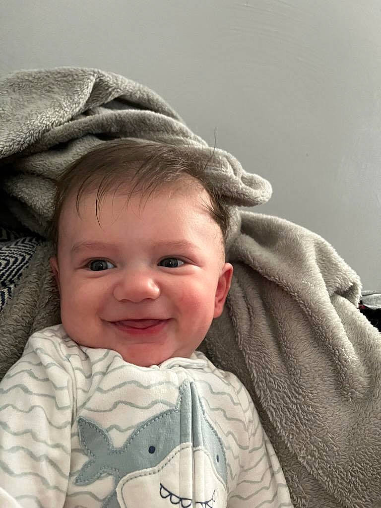 Dante joined the competition — help win amazing prizes! baby_toddler_clothing, cheek, chin, comfort, eye, eyebrow, face, happy, head, human, iris, joy, lip, nose, organ, outerwear, person, skin, sleeve, smile