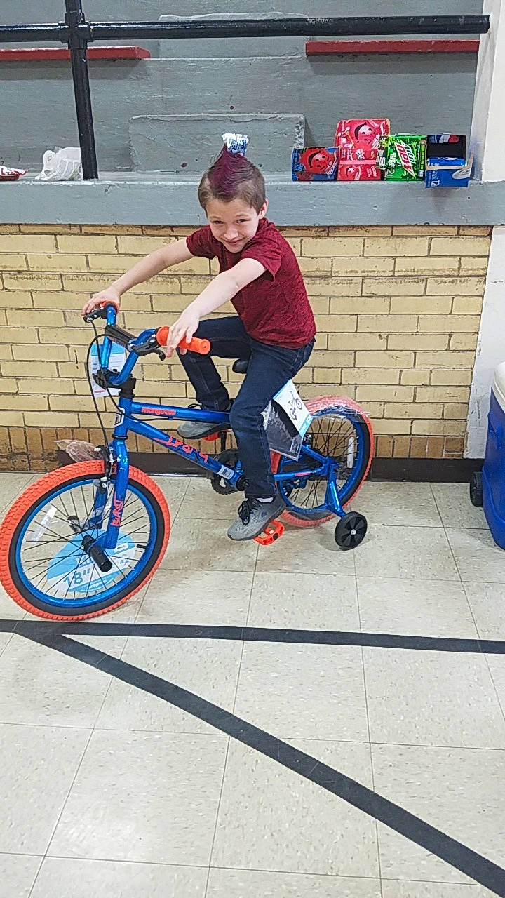 Wyatt joined the competition — help win amazing prizes! bicycle, bicycle_accessory, bicycle_chain, bicycle_fork, bicycle_frame, bicycle_handlebar, bicycle_part, bicycle_saddle, bicycle_tire, bicycle_wheel, bicycles_equipment_and_supplies, crankset, cycle_sport, cycling, joy, person, rolling, smile, sneakers, tire