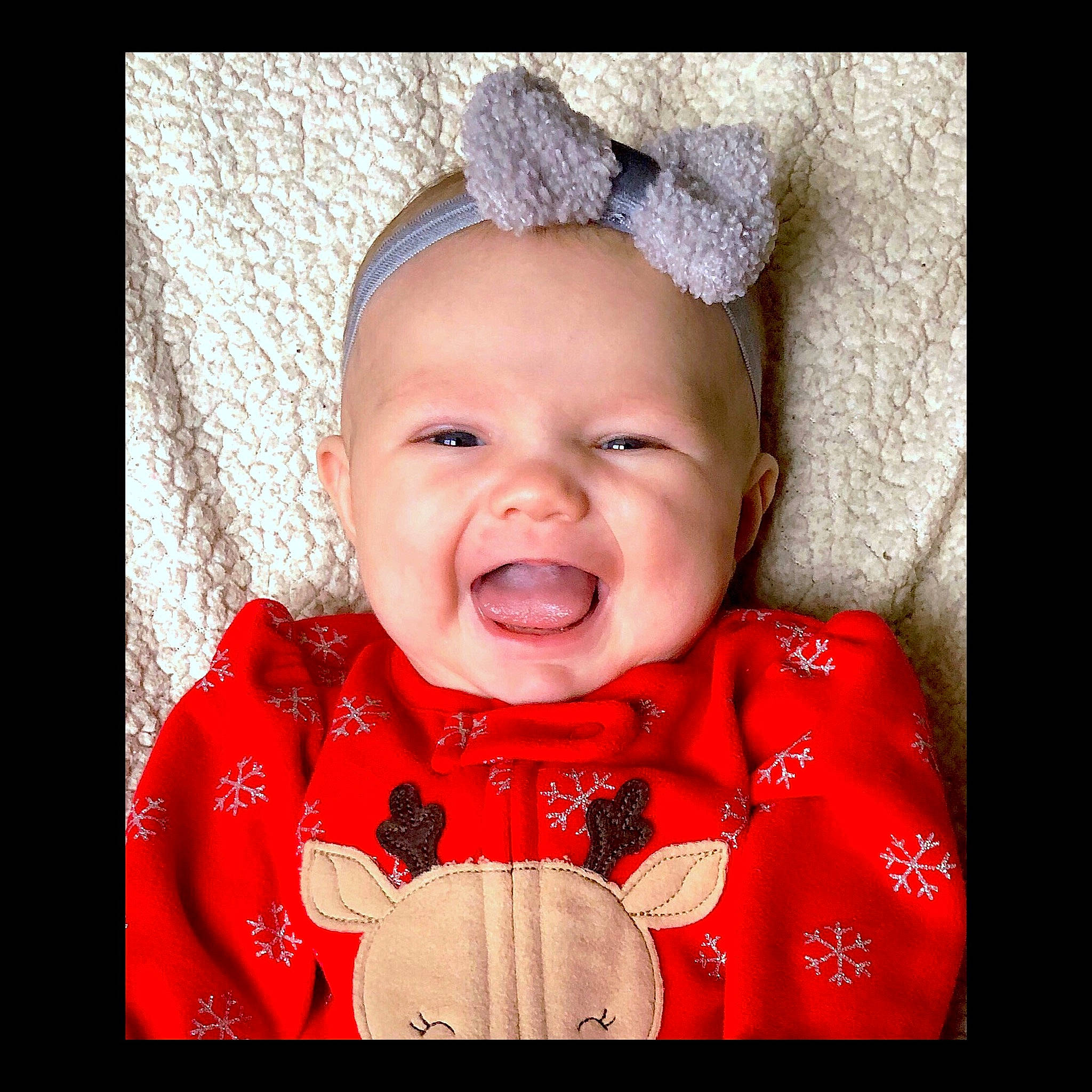Laylah joined the competition — help win amazing prizes! baby, cheek, child, chin, face, facial_expression, happy, head, human, laugh, lip, mouth, nose, person, photograph, photography, red, skin, smile, snapshot