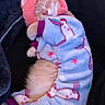 Jesse joined the competition — help win amazing prizes! kitten, cat, sleeping, pajamas, unicorn, hood, pink, orange_cat, cute, cozy, fluffy, animal, pet, soft, resting, indoors, mammal, small_animal, wearing_clothes, nap