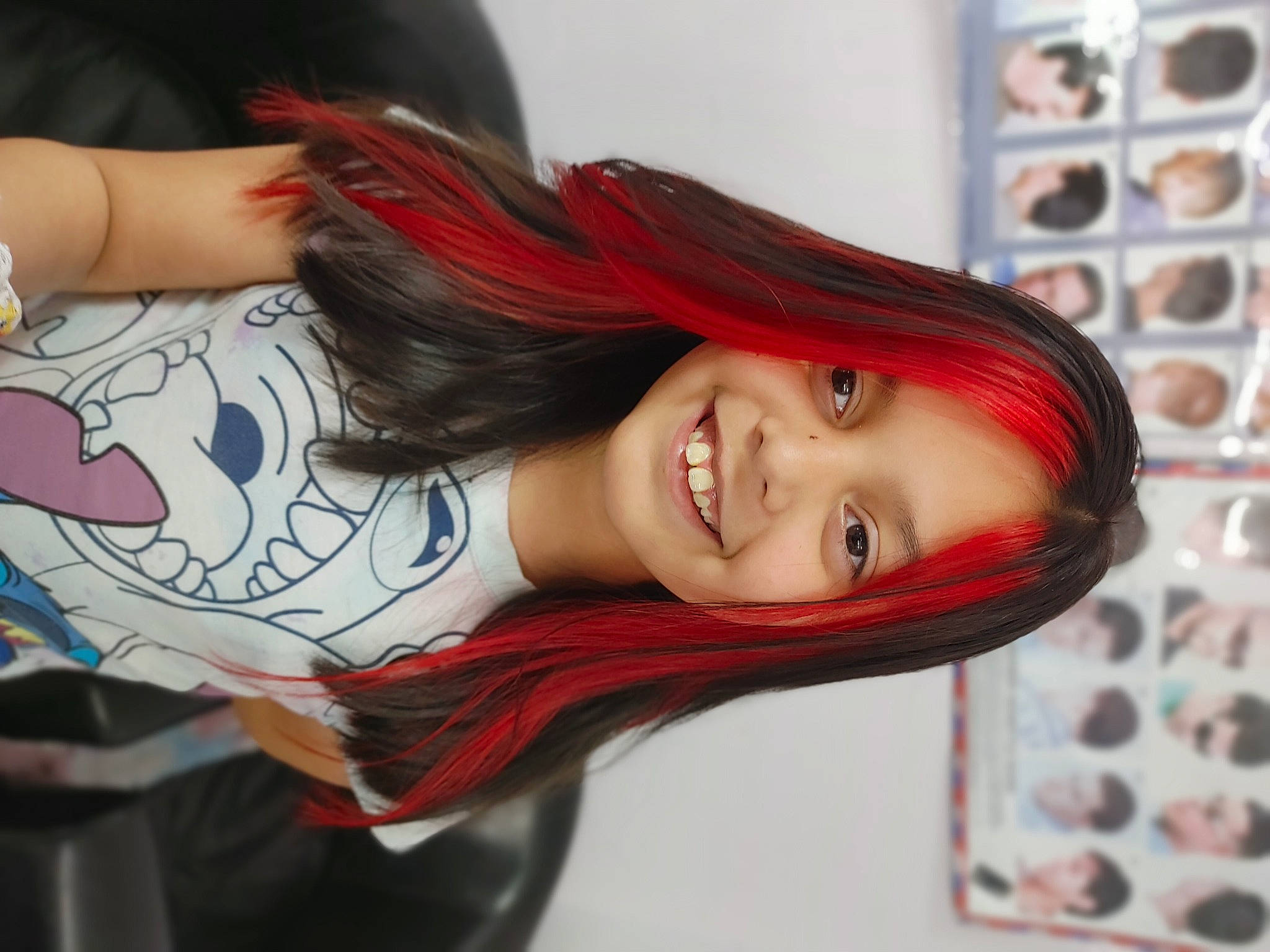 Ximena is registered to the contest to win money with this photo: arm, automotive_design, black_hair, blurred, cool, dress, eyelash, fashion, flash_photography, hairstyle, happy, joint, joy, layered_hair, lip, mouth, muscle, person, shoulder, skin