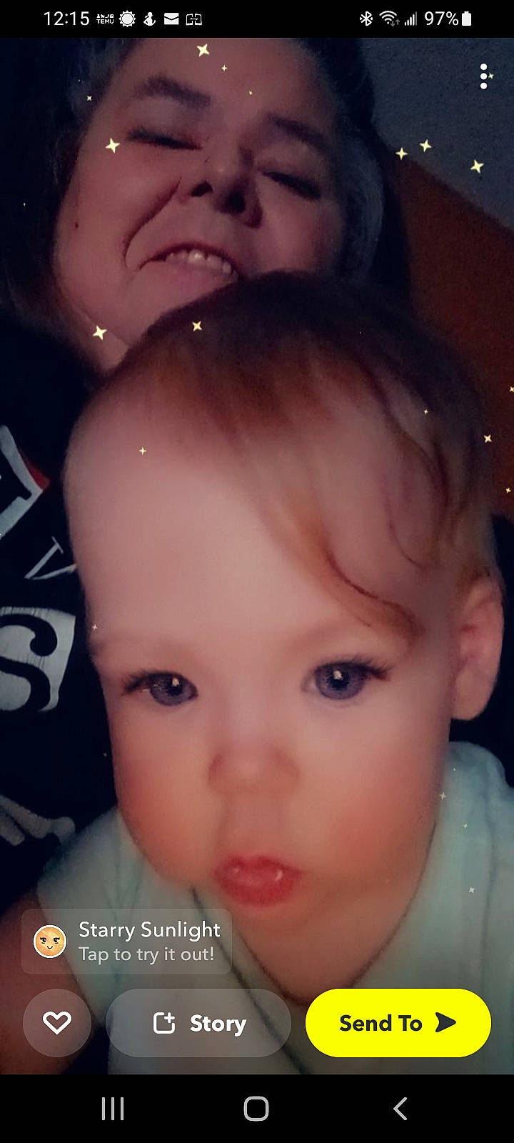 Hannah is registered to the contest to win money with this photo: black_hair, cheek, chin, cool, ear, eyebrow, eyelash, flash_photography, forehead, fun, gesture, happy, iris, jaw, lip, mouth, neck, nose, person, selfie