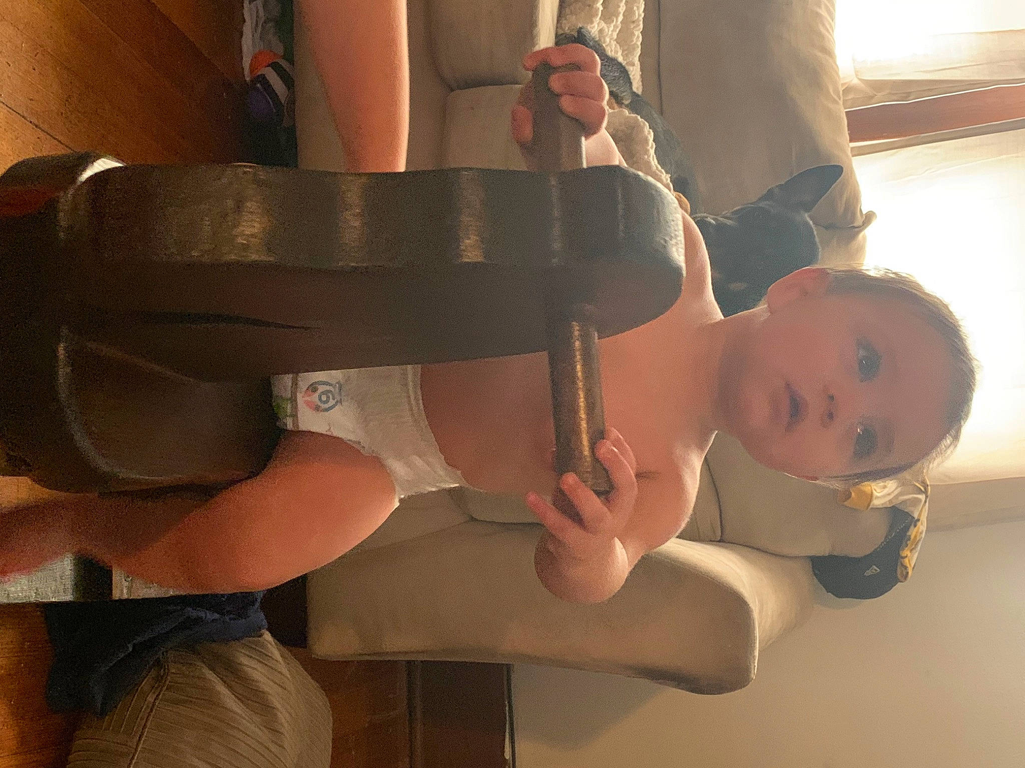 Davis is registered to the contest to win money with this photo: arm, child, elbow, hand, hip, joint, leg, person, shoulder, toddler