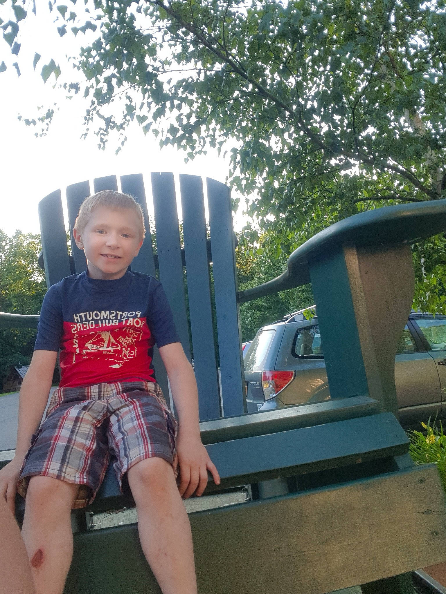 Josiah joined the competition — help win amazing prizes! child, design, fun, joy, leg, leisure, pattern, person, tartan, tree, vacation