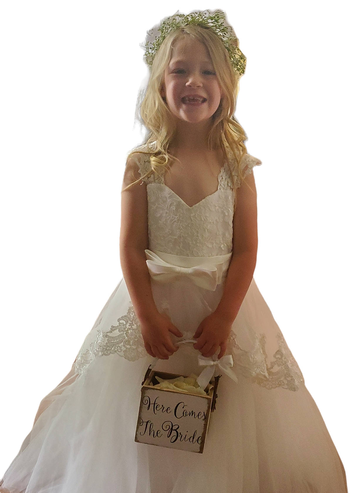 Chloe is registered to the contest to win money with this photo: bridal_accessory, bridal_clothing, bridal_party_dress, bride, dress, event, fashion_design, flash_photography, formal_wear, gown, happy, headpiece, joy, long_hair, neck, person, sleeve, smile, strapless_dress, waist