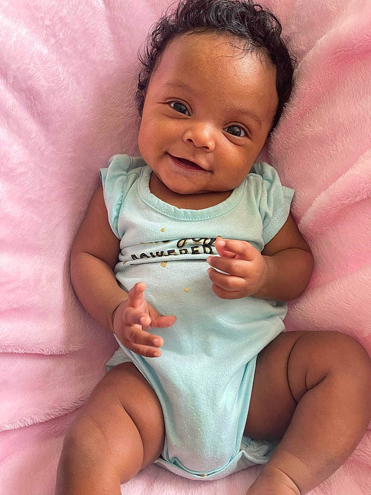 Amaia joined the competition — help win amazing prizes! arm, baby_toddler_clothing, cheek, chin, eye, face, hand, happy, head, human_body, joy, lip, mouth, muscle, neck, organ, person, product, skin, sleeve