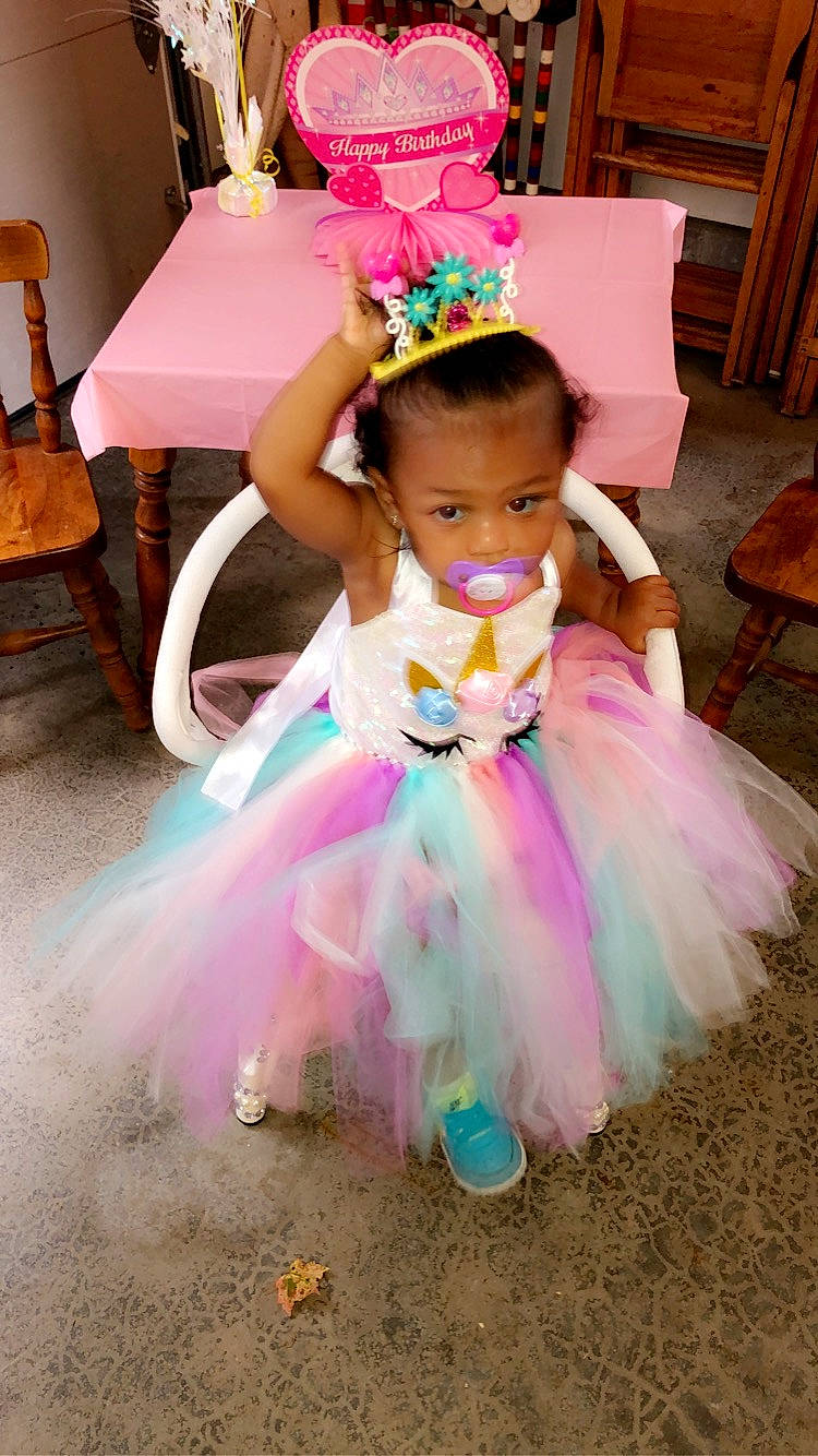Jazmine joined the competition — help win amazing prizes! ballet_tutu, child, clothing, costume, dress, person, pink, toddler