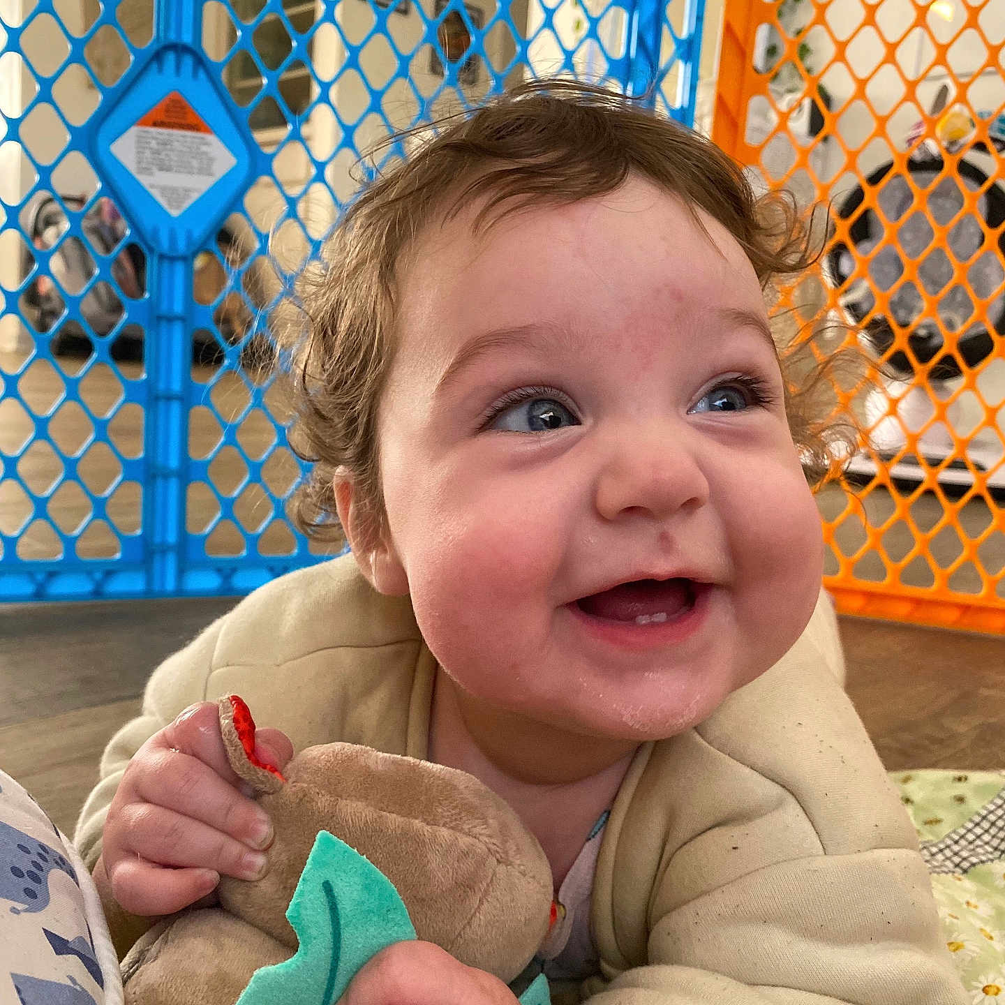 Genevieve joined the competition — help win amazing prizes! architecture, baby, bodypart, clothing, coat, face, finger, hand, happy, head, indoors, jacket, laughing, outdoorplayarea, outdoors, person, photography, playarea, portrait, smile