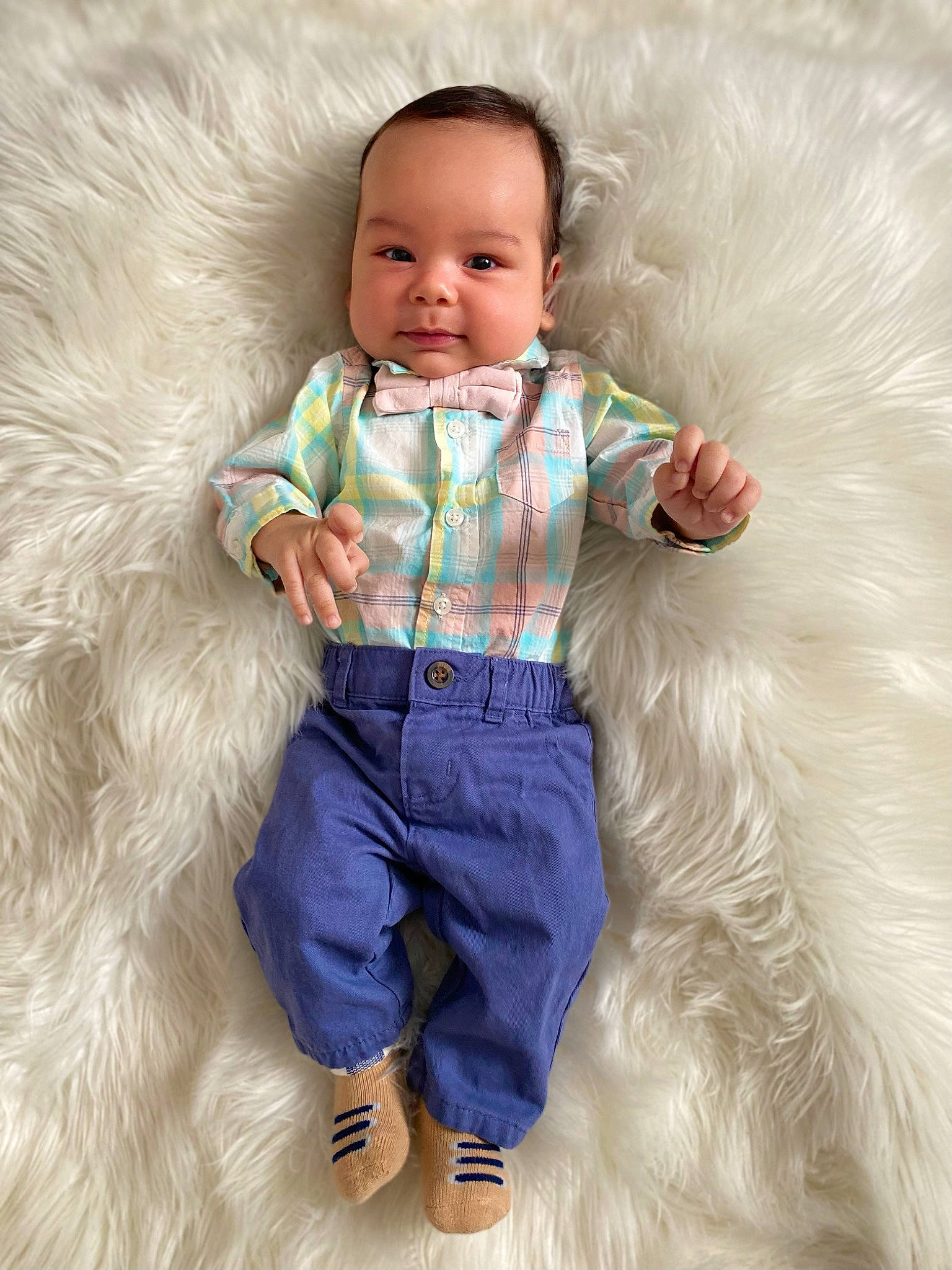 Ledger is registered to the contest to win money with this photo: baby, baby_toddler_clothing, child, collar, comfort, fashion_design, formal_wear, fur, happy, linens, outerwear, pattern, peach, person, pink, portrait_photography, sitting, sleeve, t_shirt, textile