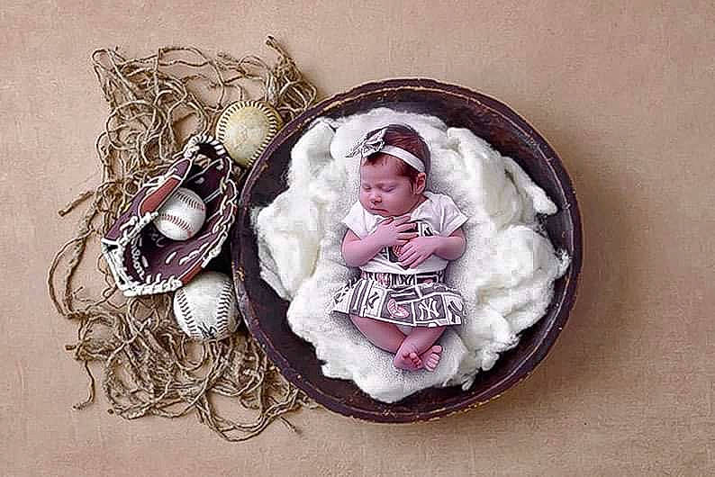 Bethany joined the competition — help win amazing prizes! art, baby, baby_toddler_clothing, child, circle, costume_hat, dress, fashion_accessory, font, hair_accessory, headpiece, illustration, jewellery, pattern, person, petal, picture_frame, rose, sitting, toddler