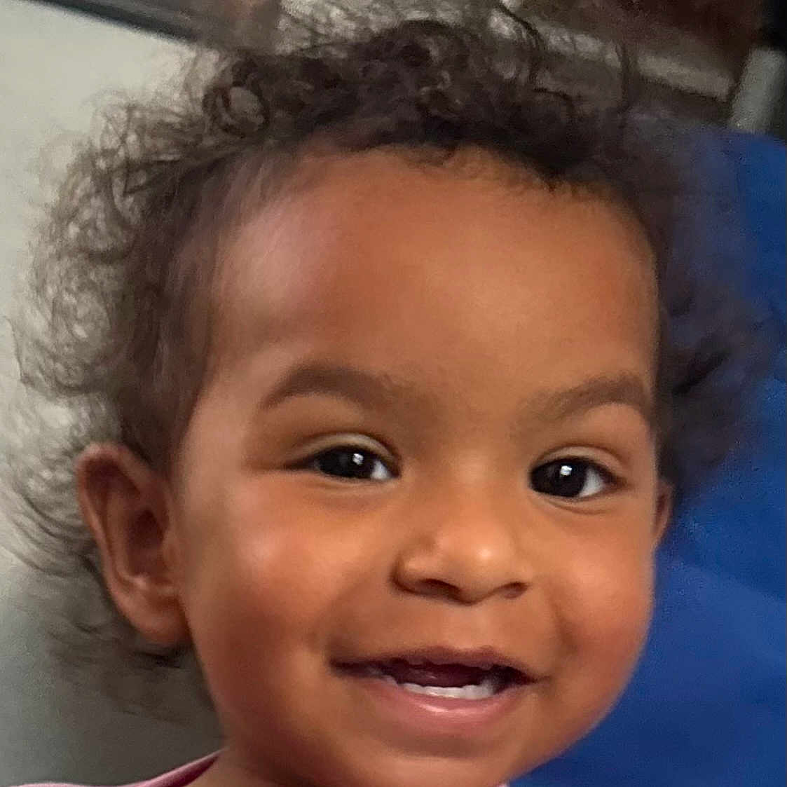 Zhanè is registered to the contest to win money with this photo: accessories, baby, babylaughing, blackhair, bodypart, earring, face, hair, happy, head, jewelry, laughing, mouth, person, photography, portrait, shoulder, skin, smile, teeth