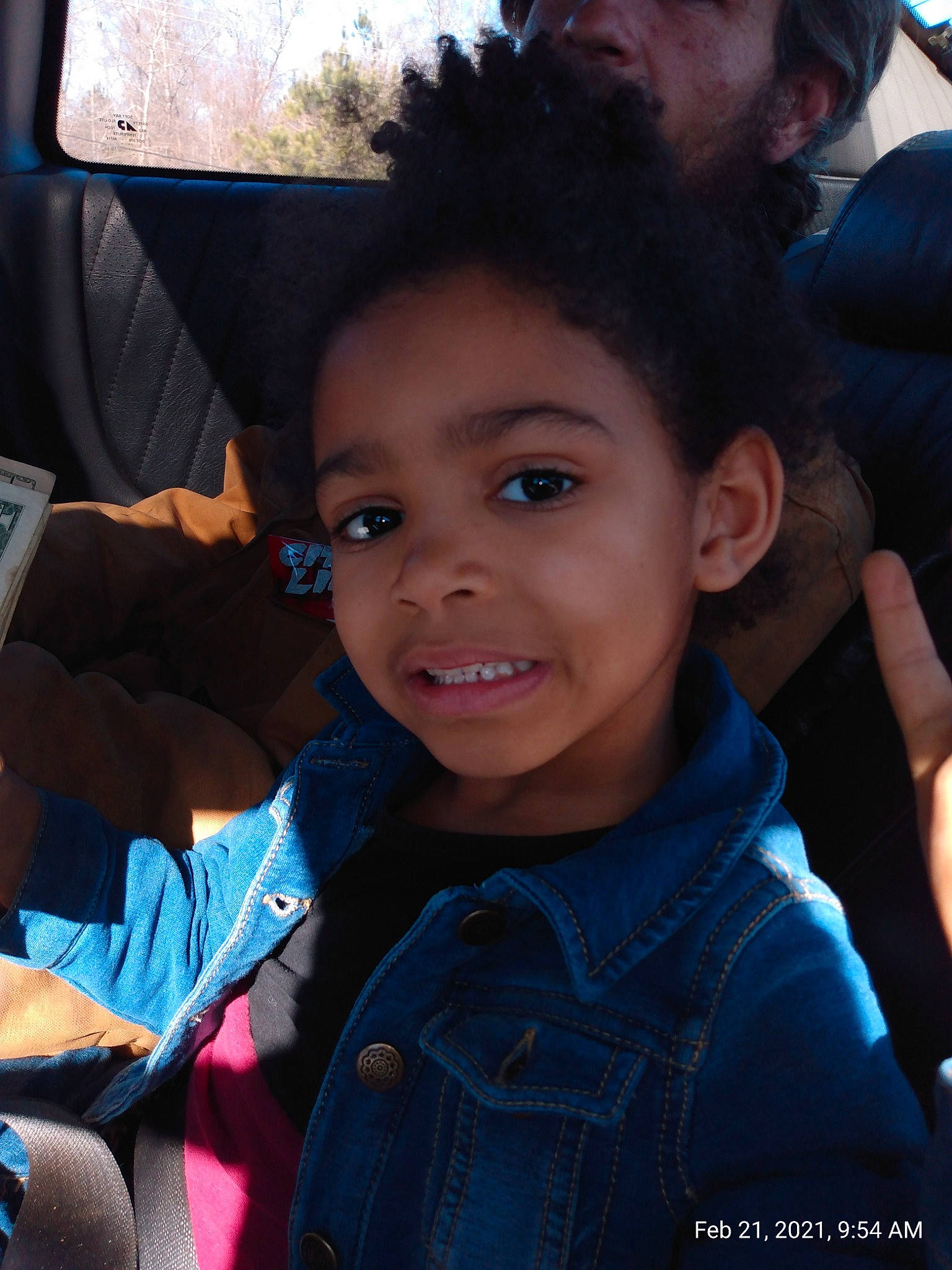 Jenny joined the competition — help win amazing prizes! beard, black_hair, blue, child, cool, ear, eyebrow, eyelash, eyewear, face, forehead, fun, gesture, hairstyle, happy, iris, joy, mouth, person, skin