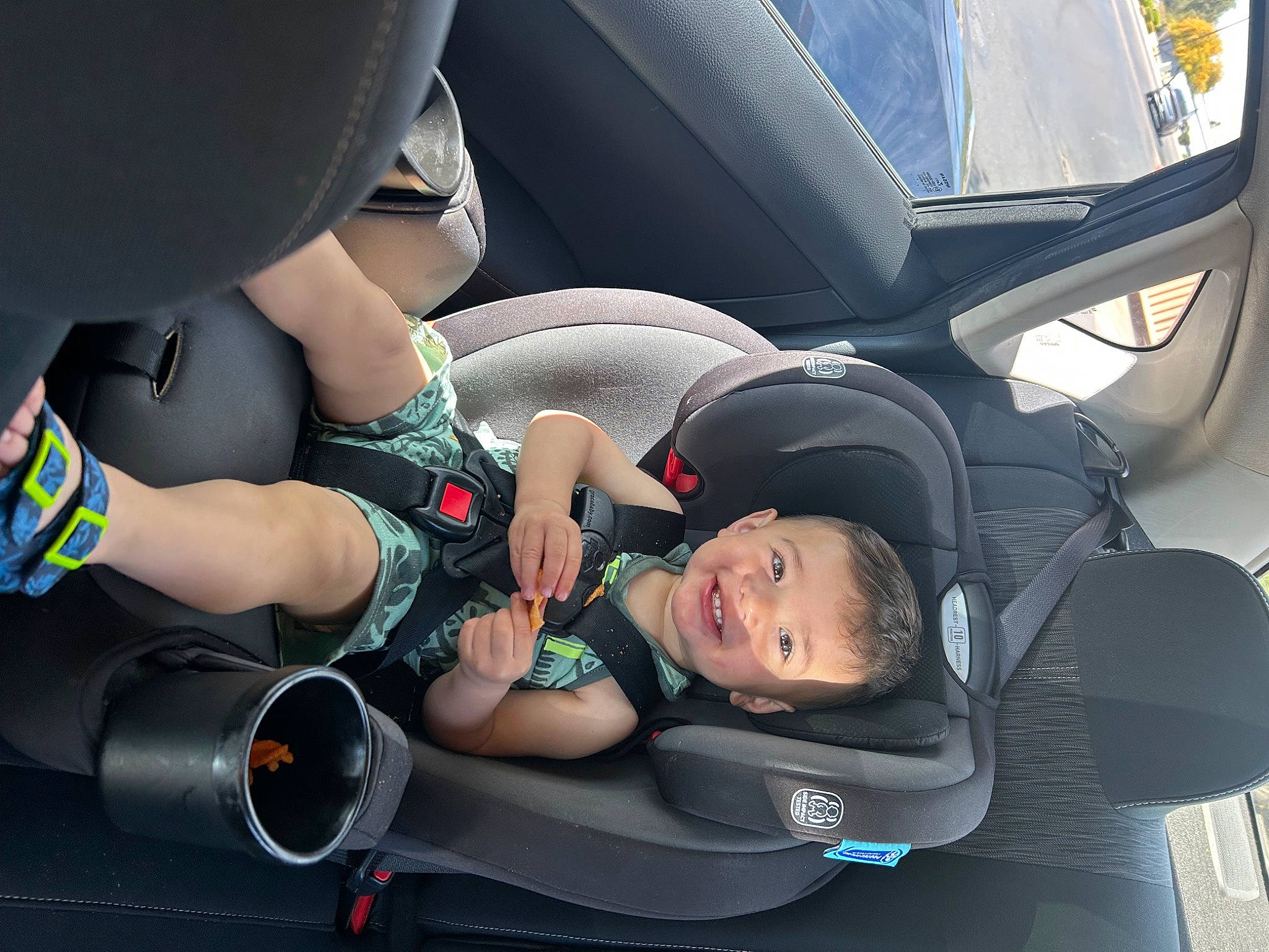 Alejandro joined the competition — help win amazing prizes! auto_part, automotive_design, automotive_exterior, automotive_wheel_system, baby_products, car, car_seat, car_seat_cover, head_restraint, helmet, joy, mode_of_transport, motor_vehicle, person, personal_luxury_car, product, steering_wheel, tire, toddler, vehicle