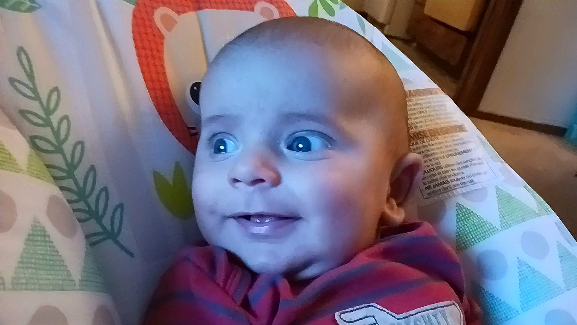 Jerry joined the competition — help win amazing prizes! baby, baby_laughing, baby_toddler_clothing, cheek, child, chin, ear, electric_blue, eye, eyebrow, eyelash, forehead, fun, happy, iris, mouth, nose, person, skin, smile