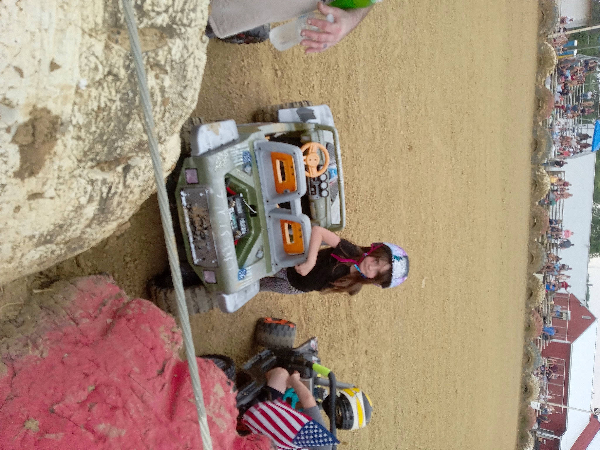 Morganna joined the competition — help win amazing prizes! adventure, bedrock, car, fun, hat, landscape, leisure, person, photograph, recreation, rock, snapshot, soil, tourism, vacation, vehicle, wall, wood