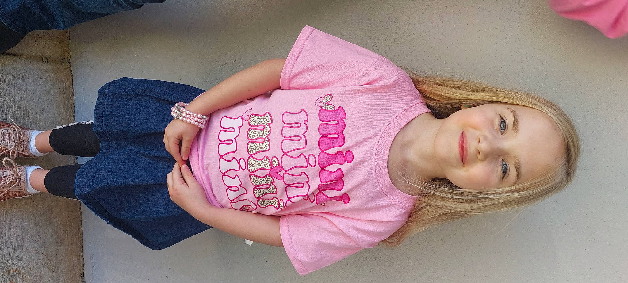 Ansleigh joined the competition — help win amazing prizes! abdomen, baby_toddler_clothing, elbow, eyelash, finger, joint, joy, magenta, mouth, neck, person, pink, shoulder, skin, sleeve, smile, textile, thigh, toddler, trunk