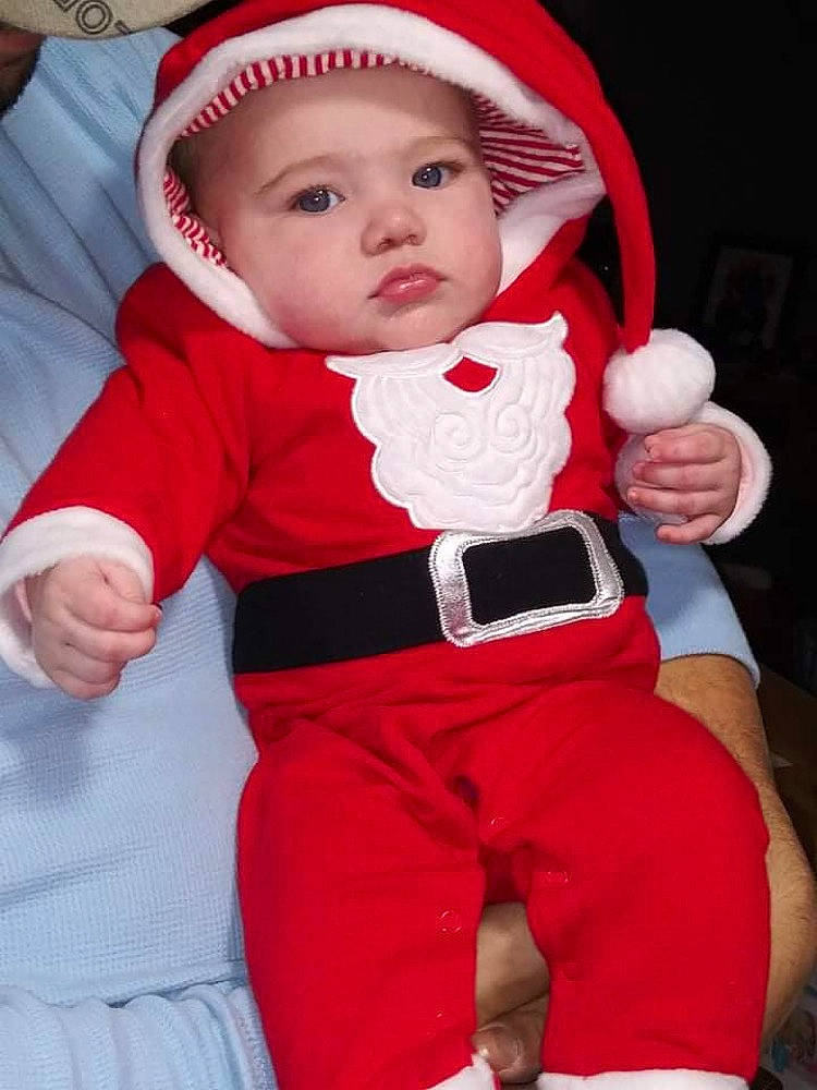 Khalani joined the competition — help win amazing prizes! baby, baby_products, baby_safety, baby_toddler_clothing, cap, carmine, cheek, child, chin, eye, fictional_character, finger, happy, headwear, lip, person, pink, red, skin, sleeve