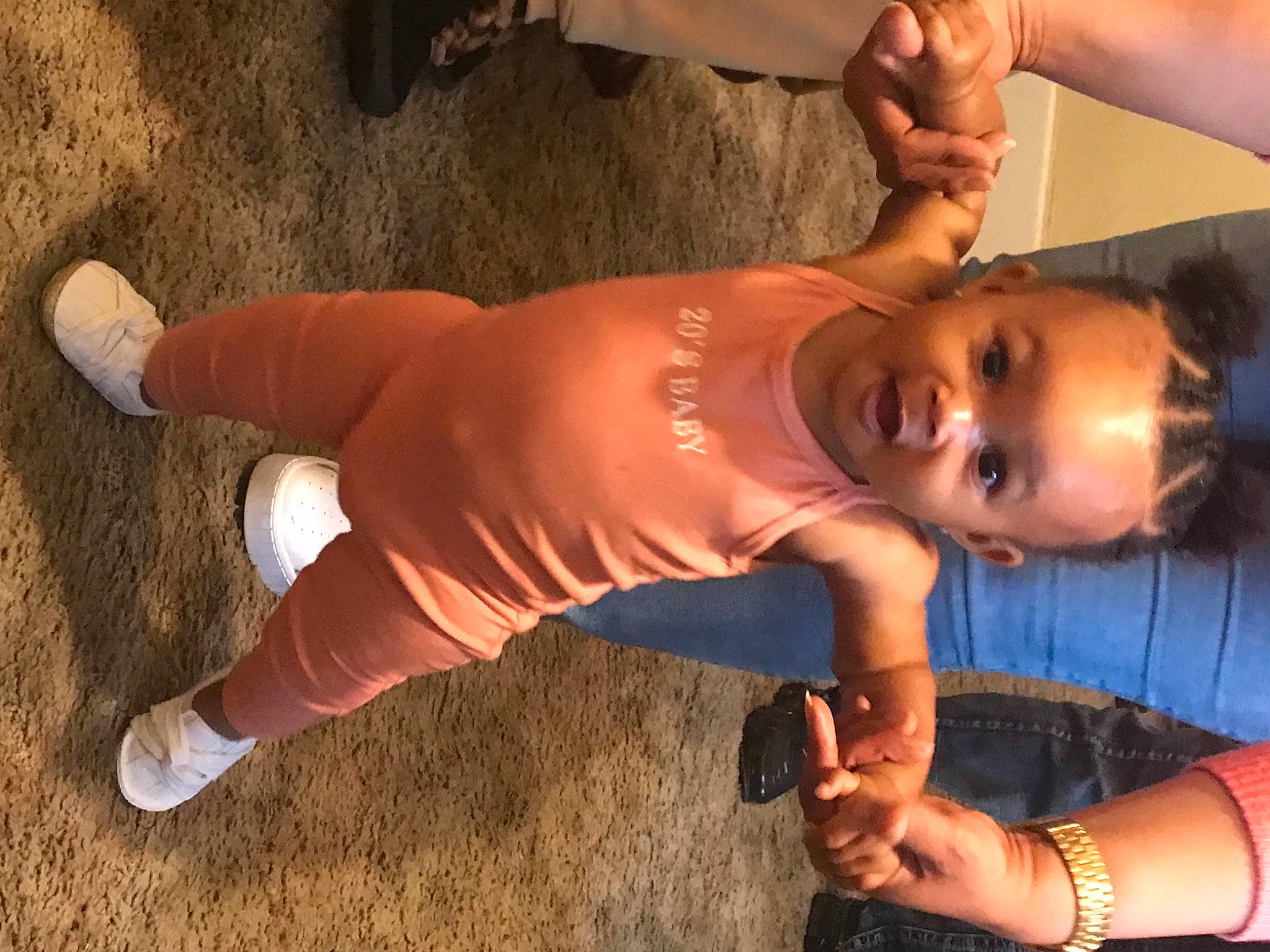 Aniyah joined the competition — help win amazing prizes! arm, elbow, face, facial_expression, finger, flash_photography, glasses, hand, happy, head, joint, leg, mouth, muscle, neck, person, shoulder, skin, smile, stomach