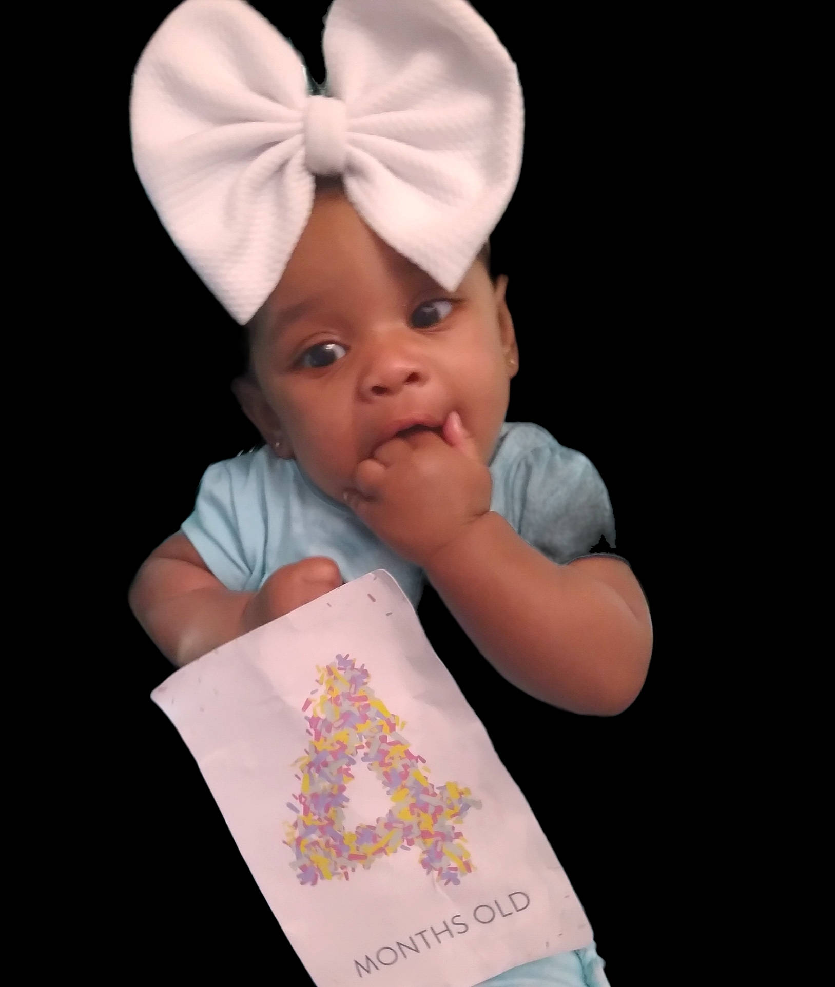 Ja'Layah joined the competition — help win amazing prizes! art, baby, baby_toddler_clothing, cap, child, costume, costume_hat, event, fashion_accessory, gesture, happy, headband, headpiece, magenta, pattern, person, pink, product, sleeve, t_shirt