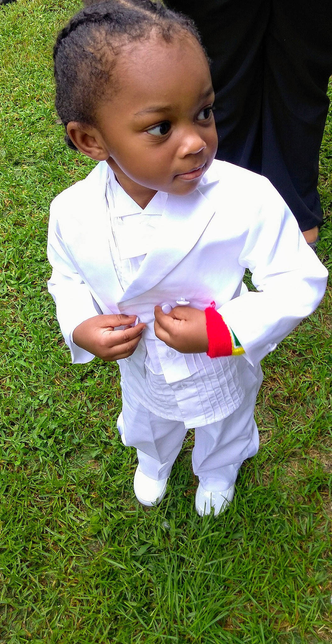 Skylar joined the competition — help win amazing prizes! baby, child, grass, grass_family, person, plant, play, smile, toddler