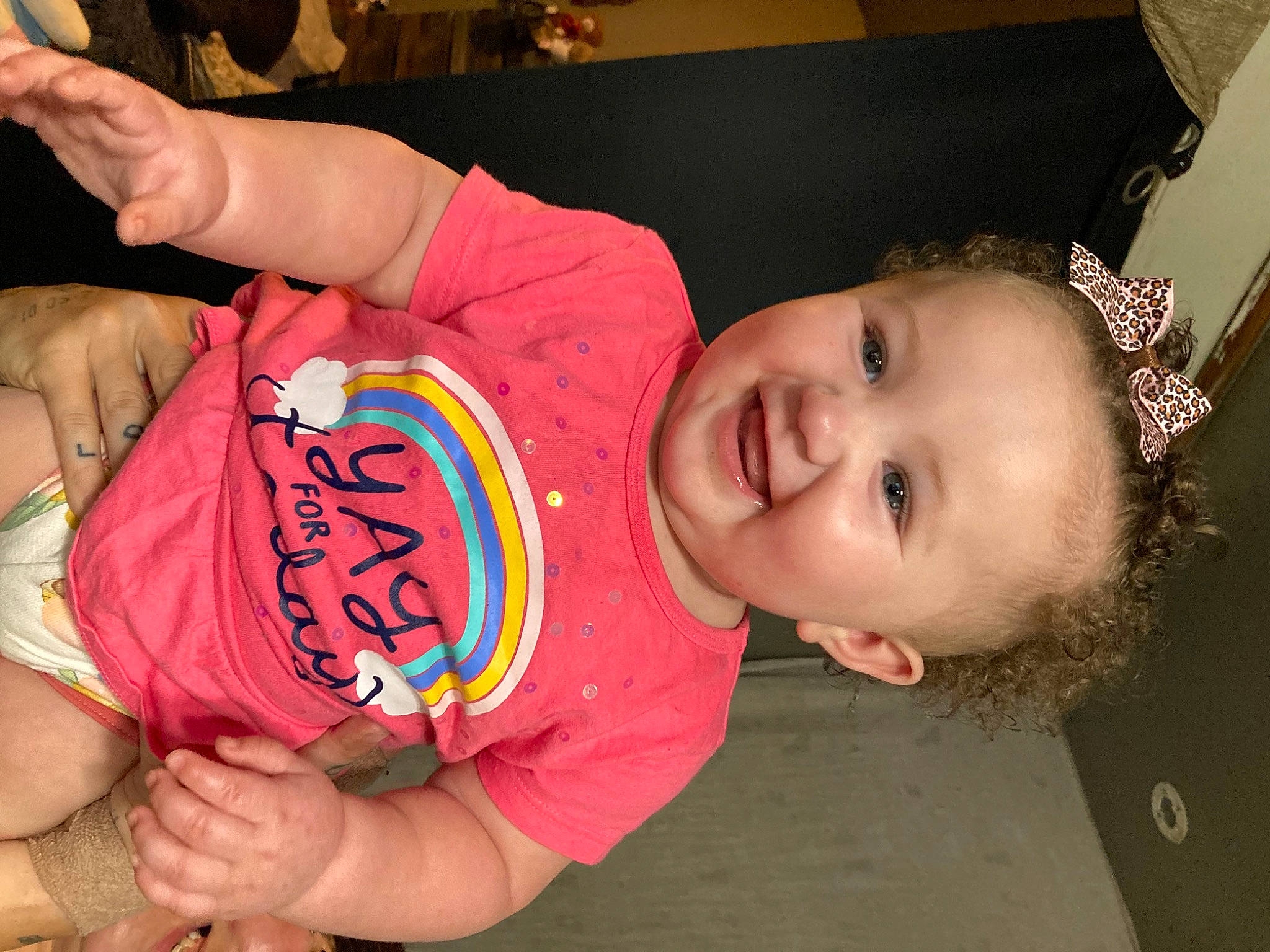 Jazara Smith joined the competition — help win amazing prizes! baby_toddler_clothing, beauty, cheek, chest, child, chin, facial_expression, finger, fun, happy, joy, mammal, mouth, neck, nose, person, skin, smile, thigh, thumb