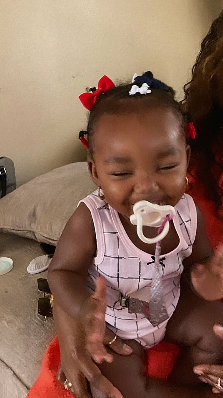 Zariah joined the competition — help win amazing prizes! baby, baby_toddler_clothing, cheek, child, chin, event, eyelash, flooring, fun, hair, happy, head, headgear, headpiece, iris, jewellery, lip, neck, person, skin