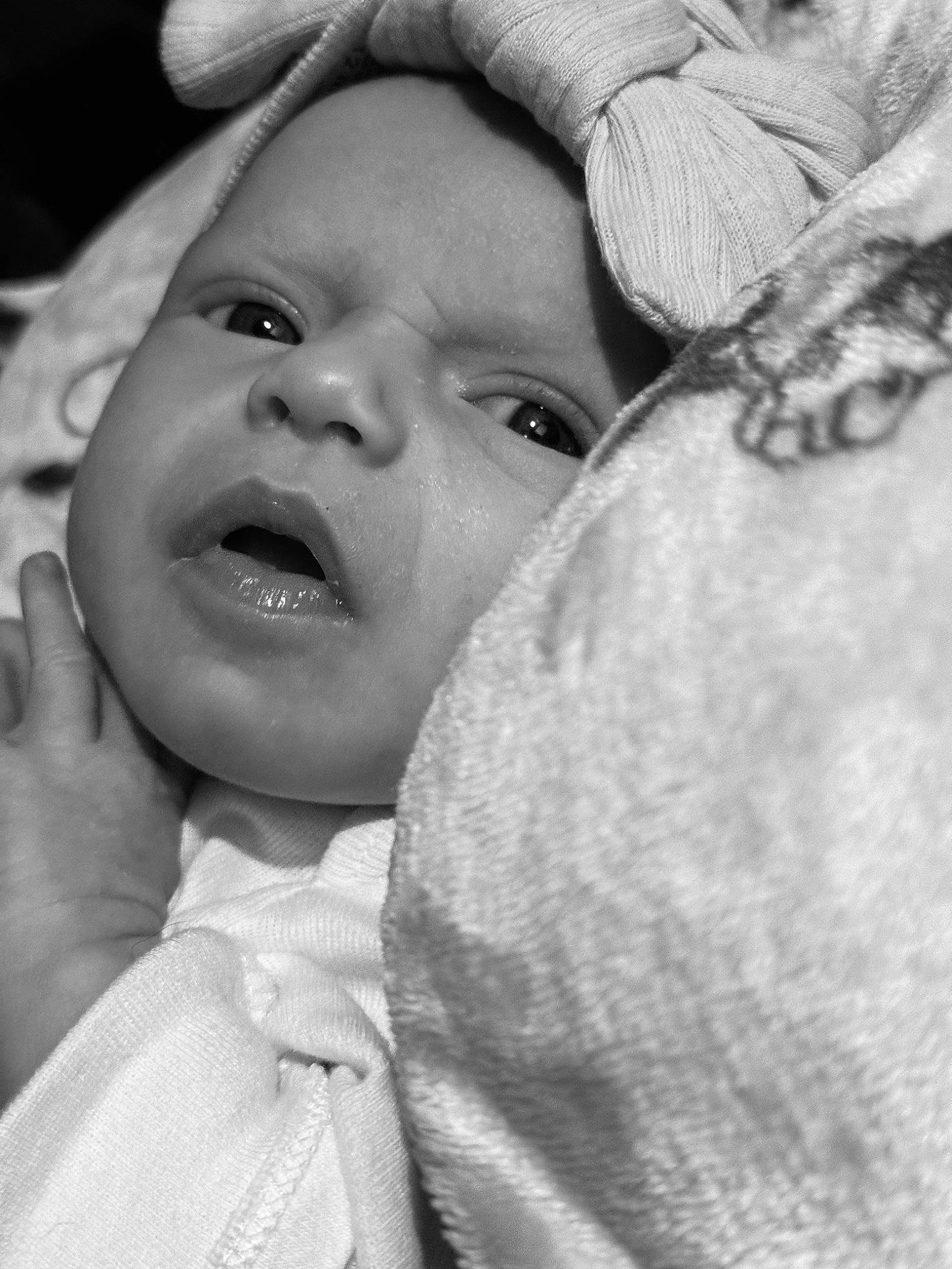 Birxlery May is registered to the contest to win money with this photo: baby, black_and_white, cheek, comfort, eyebrow, eyelash, flash_photography, gesture, hand, happy, human_body, iris, lip, monochrome, mouth, nose, person, skin, style, toddler