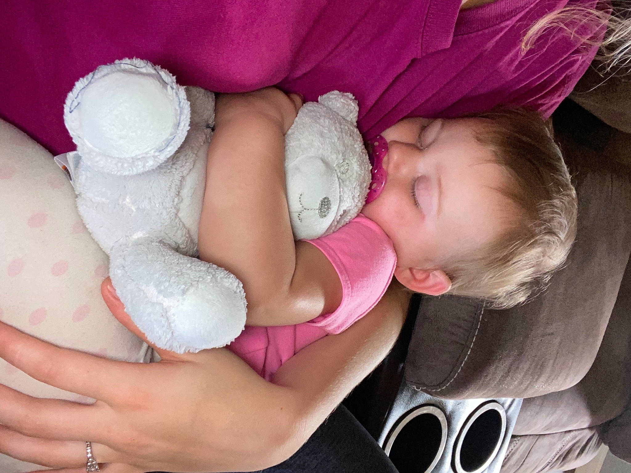 Kenley joined the competition — help win amazing prizes! baby, baby_products, baby_sleeping, baby_toddler_clothing, child, comfort, nail, nap, person, sleep, toddler