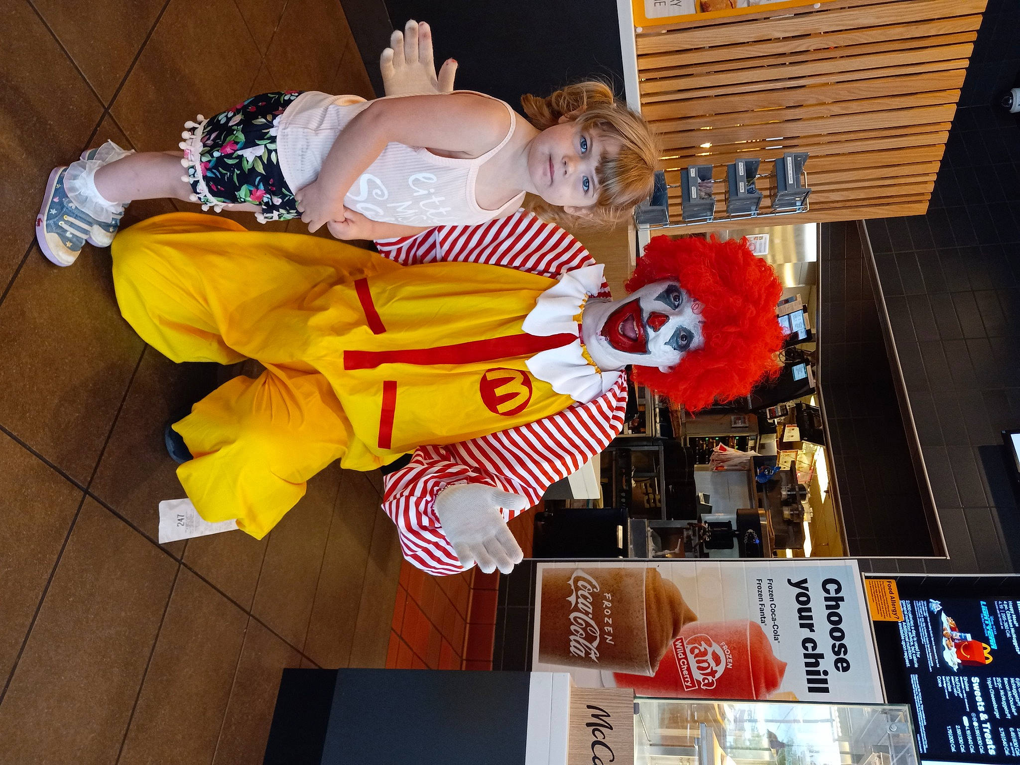 Remington Larae is registered to the contest to win money with this photo: carmine, event, font, fun, human_leg, orange, person, room, thigh