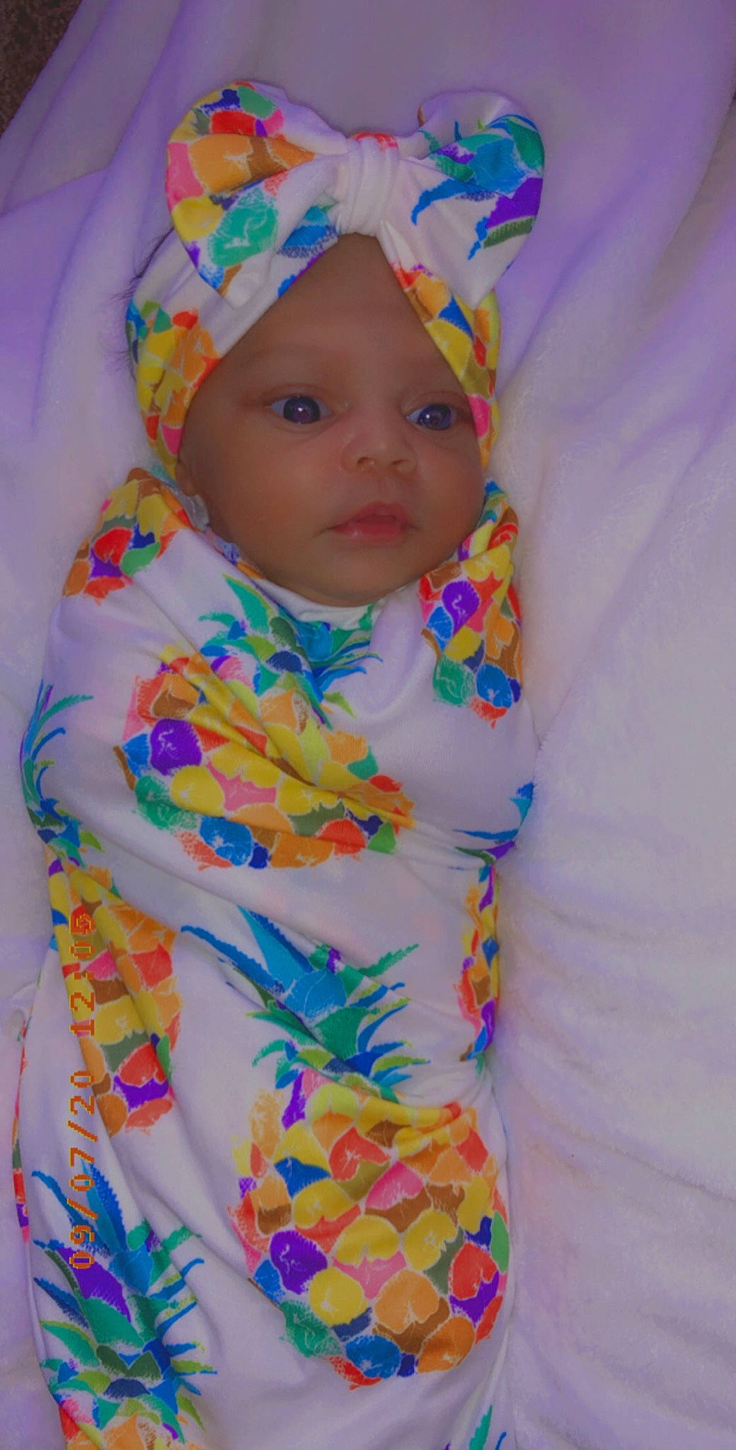 Shaelyn is registered to the contest to win money with this photo: baby, baby_products, baby_toddler_clothing, child, headwear, pattern, person, product, textile, toddler