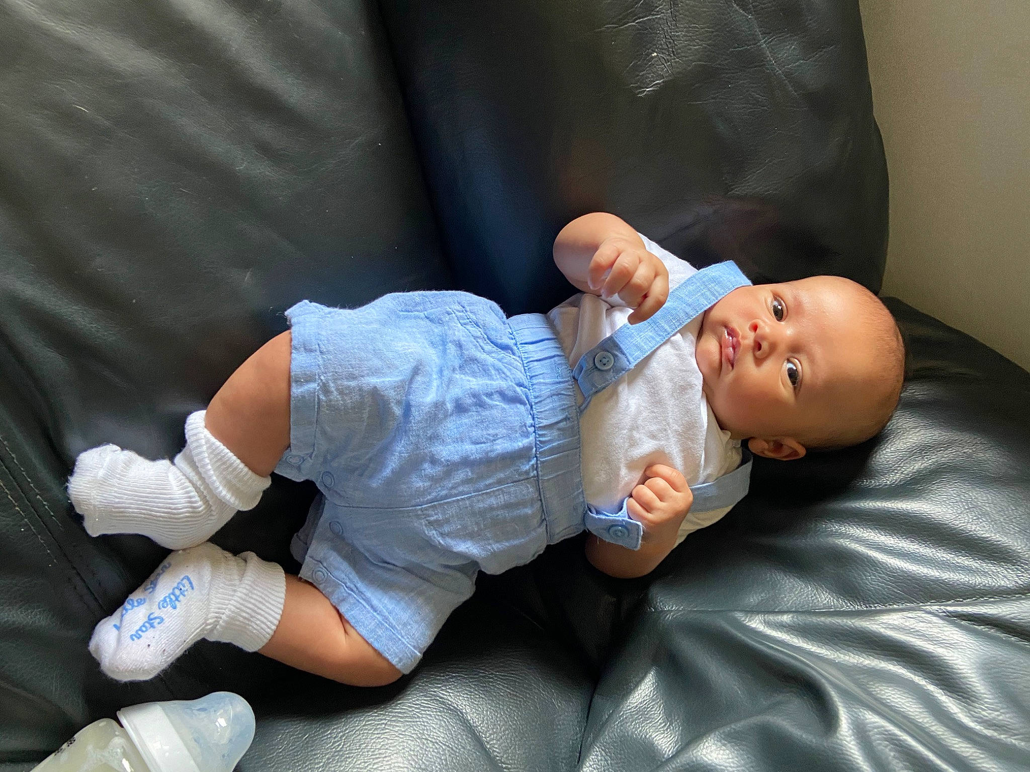 Sunny joined the competition — help win amazing prizes! baby, child, joint, knee, leg, person, toddler