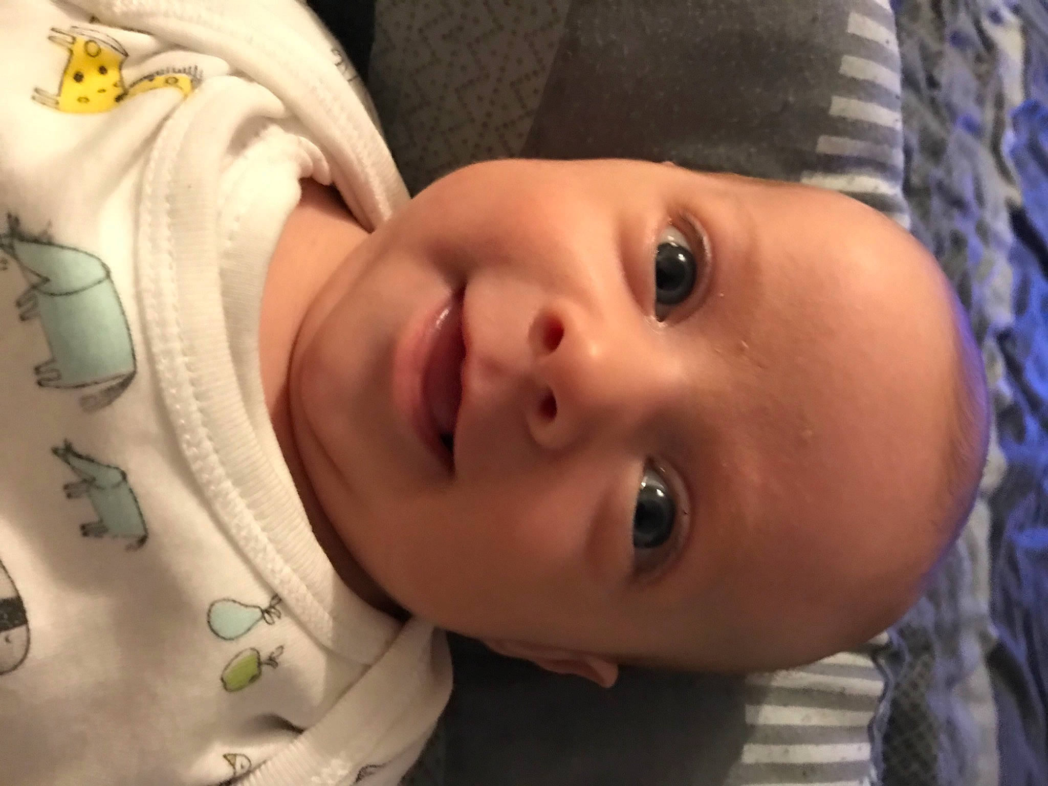 Faye joined the competition — help win amazing prizes! baby, baby_products, baby_toddler_clothing, cheek, child, chin, close_up, cool, eyebrow, eyelash, forehead, iris, joy, lip, organ, person, skin, toddler