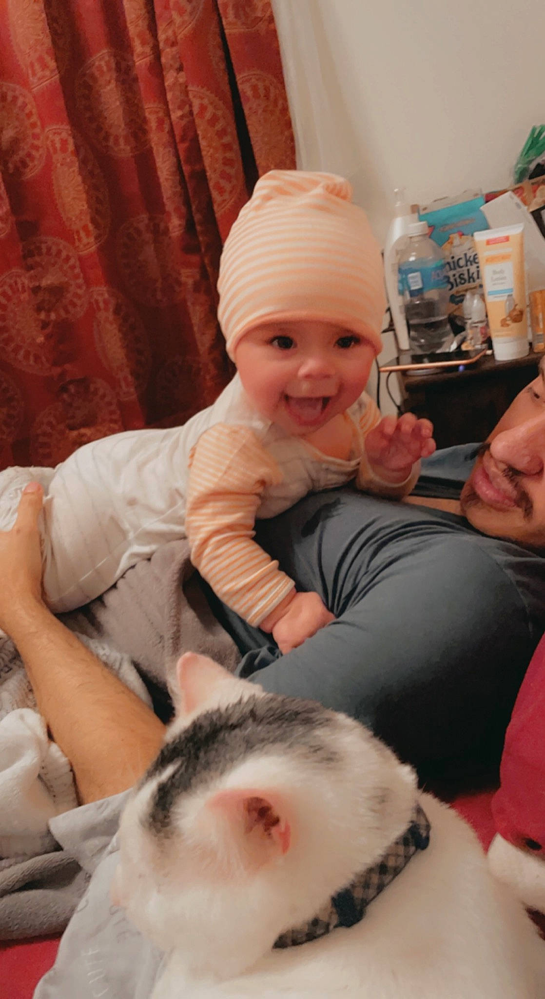 Fenix joined the competition — help win amazing prizes! baby, cheek, child, curtain, eyelash, facial_expression, finger, fun, gesture, hand, happy, headwear, human, human_body, mouth, muscle, person, skin, smile, toddler