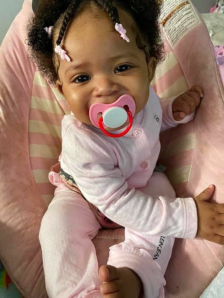 Amara is registered to the contest to win money with this photo: baby, baby_products, cheek, child, nose, person, pink, product, skin, toddler