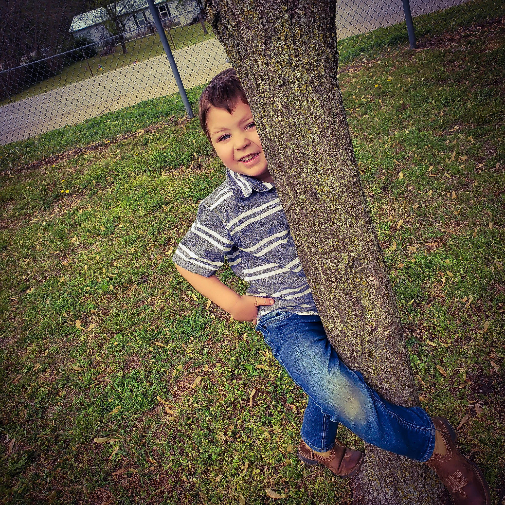 Trenton is registered to the contest to win money with this photo: cool, flash_photography, flooring, fun, grass, grass_family, happy, human_leg, jeans, lawn, leg, leisure, people_in_nature, person, plant, shoe, smile, sunlight, t_shirt, tints_and_shades