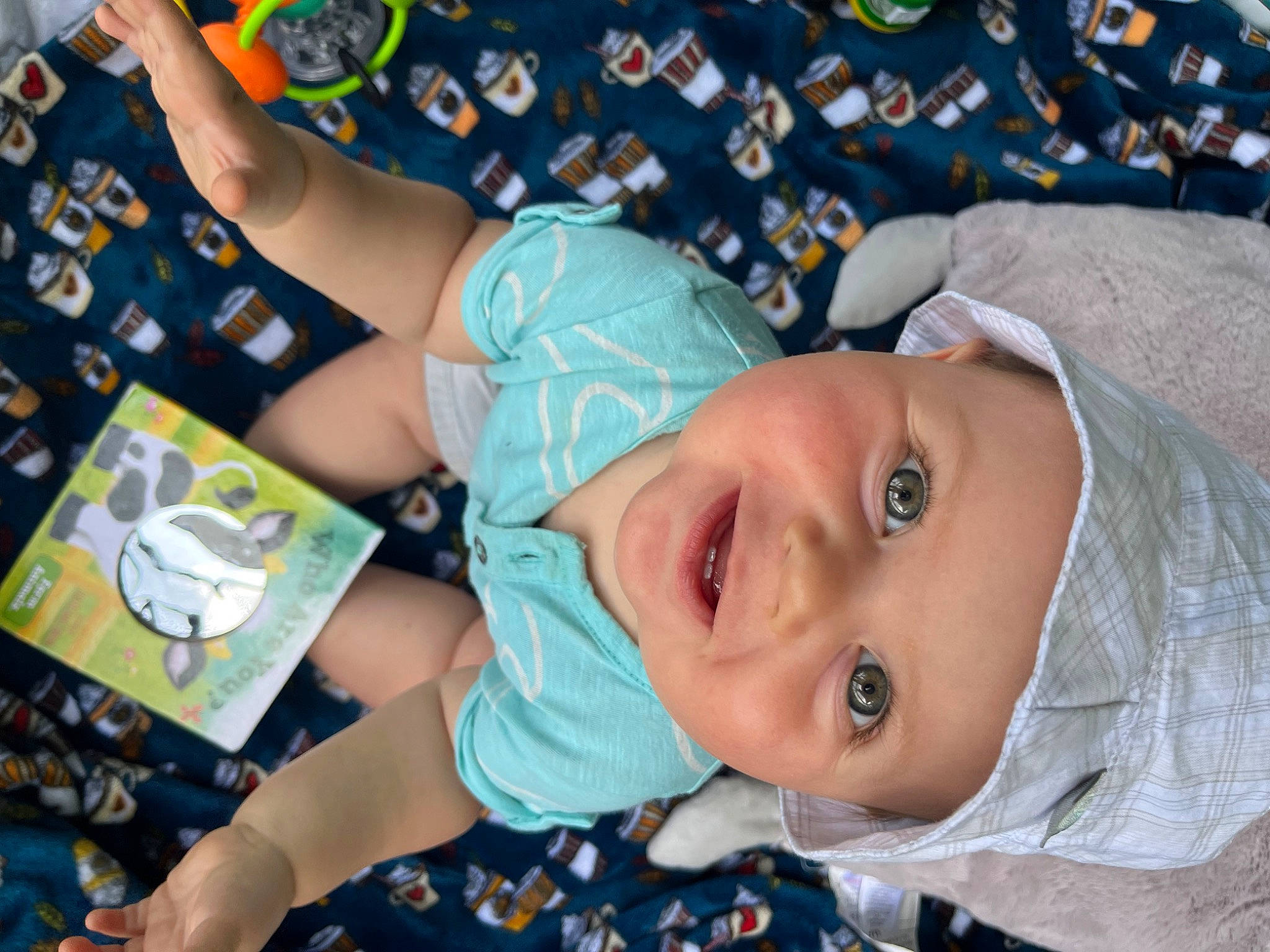 Samuel is registered to the contest to win money with this photo: art, baby, baby_toddler_clothing, beauty, blue, child, cool, fun, happy, hat, headgear, headwear, leisure, lip, mouth, nose, people, person, smile, sunglasses