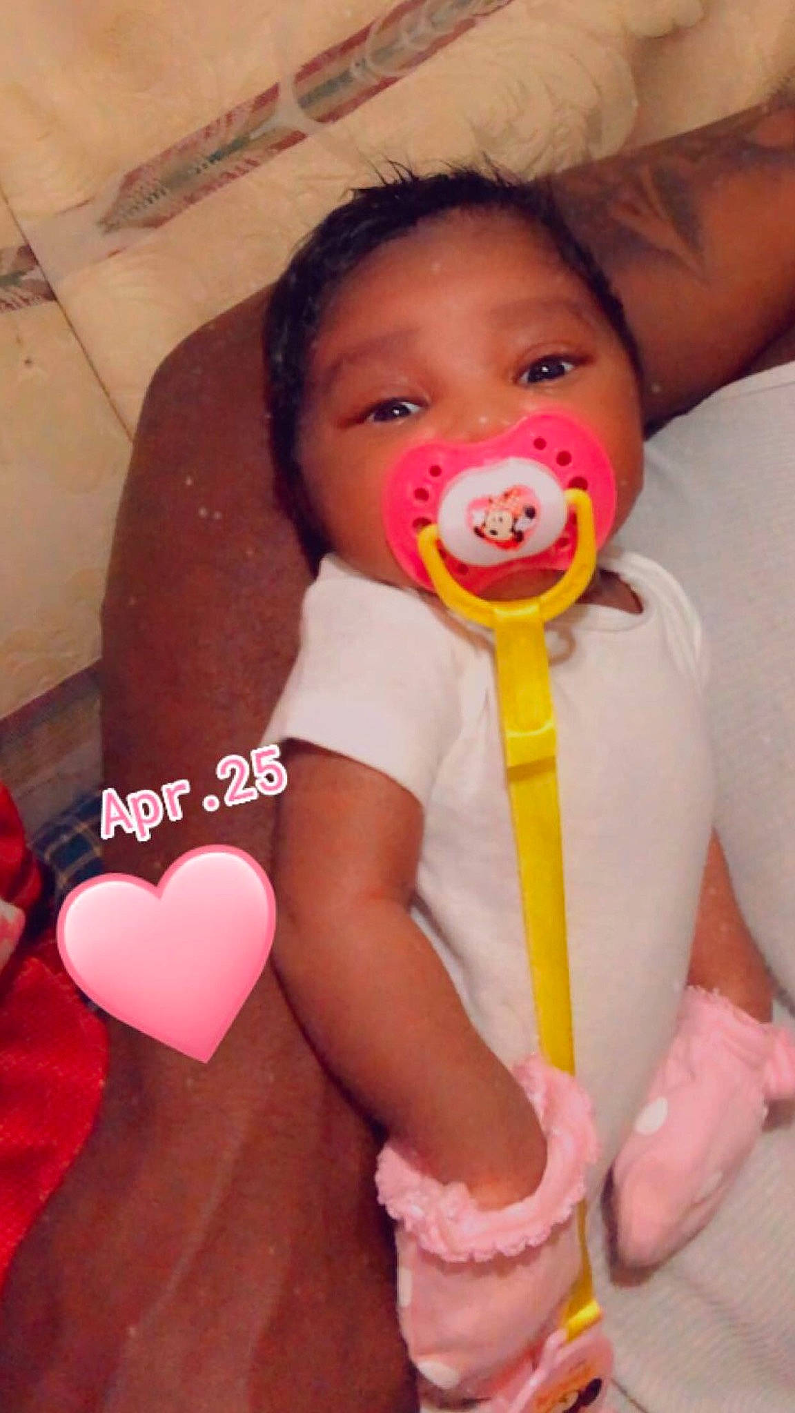 Jonayla is registered to the contest to win money with this photo: baby, child, person, pink, toddler