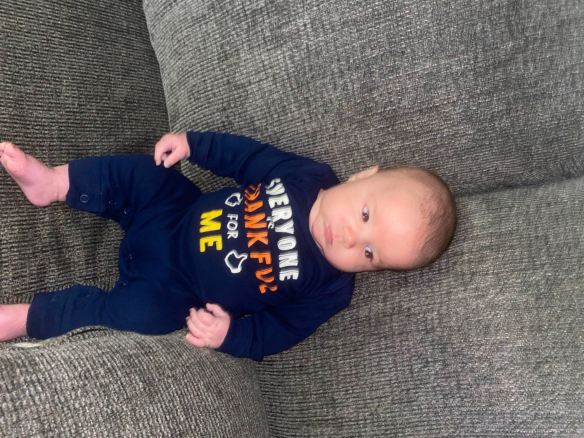 Killian joined the competition — help win amazing prizes! baby, baby_products, baby_toddler_clothing, child, comfort, finger, flooring, hand, human_body, lap, leg, linens, pattern, person, sitting, sleeve, thigh, thumb, toddler, tree