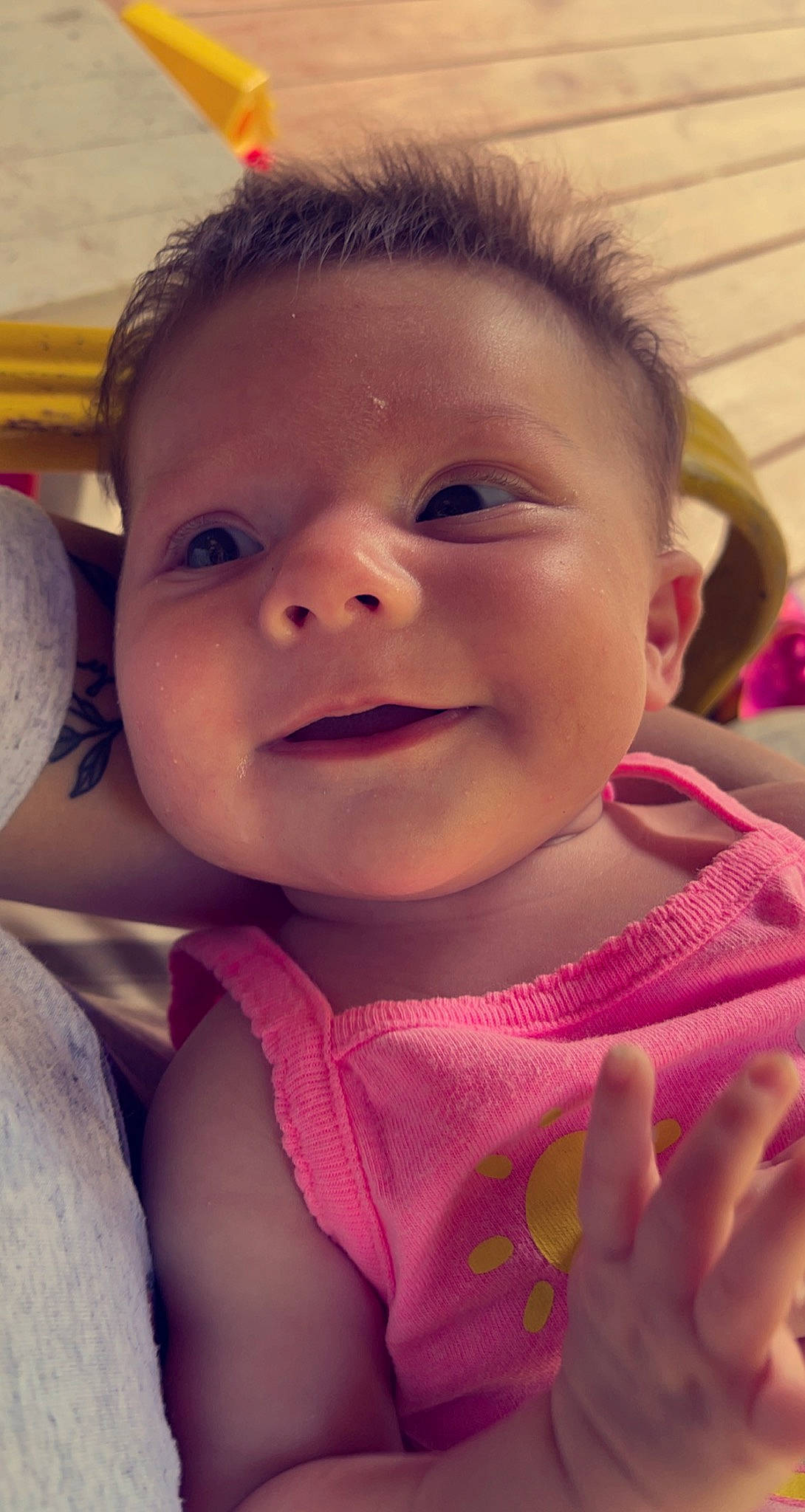 Laylah joined the competition — help win amazing prizes! cheek, chin, ear, eye, eyebrow, eyelash, face, facial_expression, forehead, hair, hand, head, lip, mouth, muscle, nose, person, shoulder, skin, smile