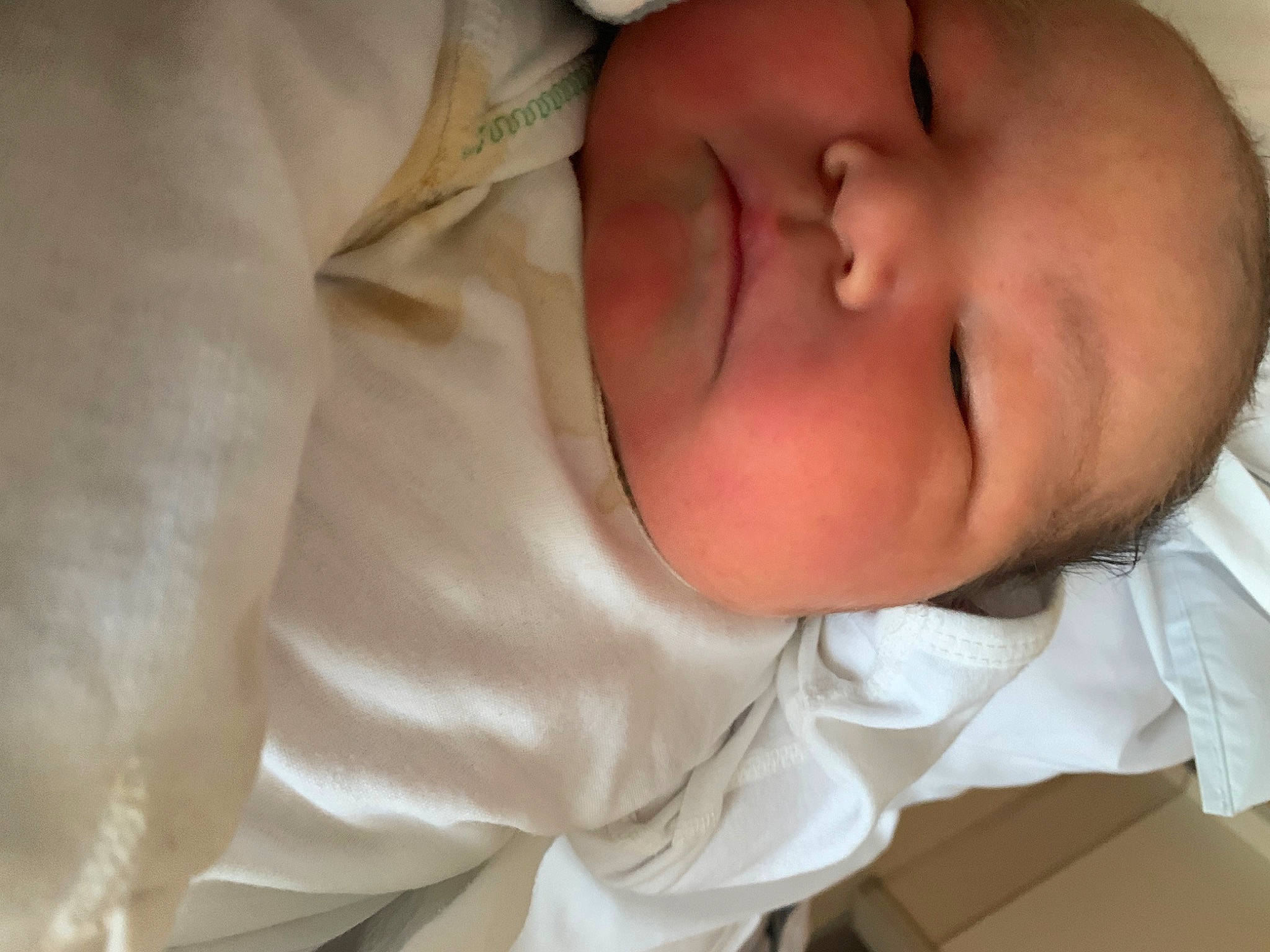 Kellen Okpealuk Jr is registered to the contest to win money with this photo: arm, baby, baby_sleeping, baby_toddler_clothing, cheek, child, chin, comfort, eyebrow, facial_expression, finger, forehead, iris, lip, mouth, nose, person, skin, sleeve, textile