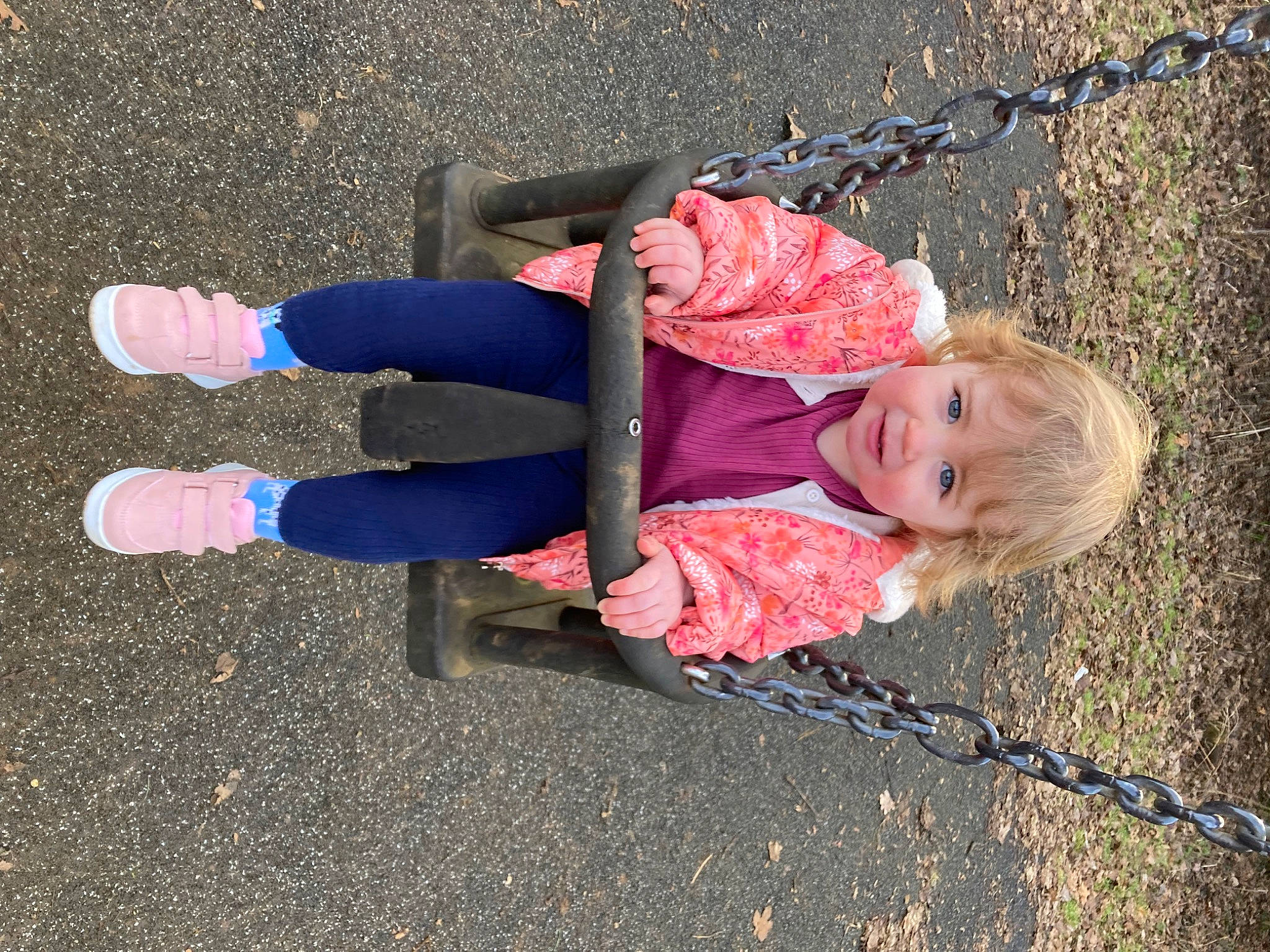 Isla joined the competition — help win amazing prizes! asphalt, baby, baby_toddler_clothing, child, clothing, electric_blue, face, fun, grass, human_body, human_leg, leg, leisure, people_in_nature, person, public_space, road_surface, sidewalk, tints_and_shades, toddler