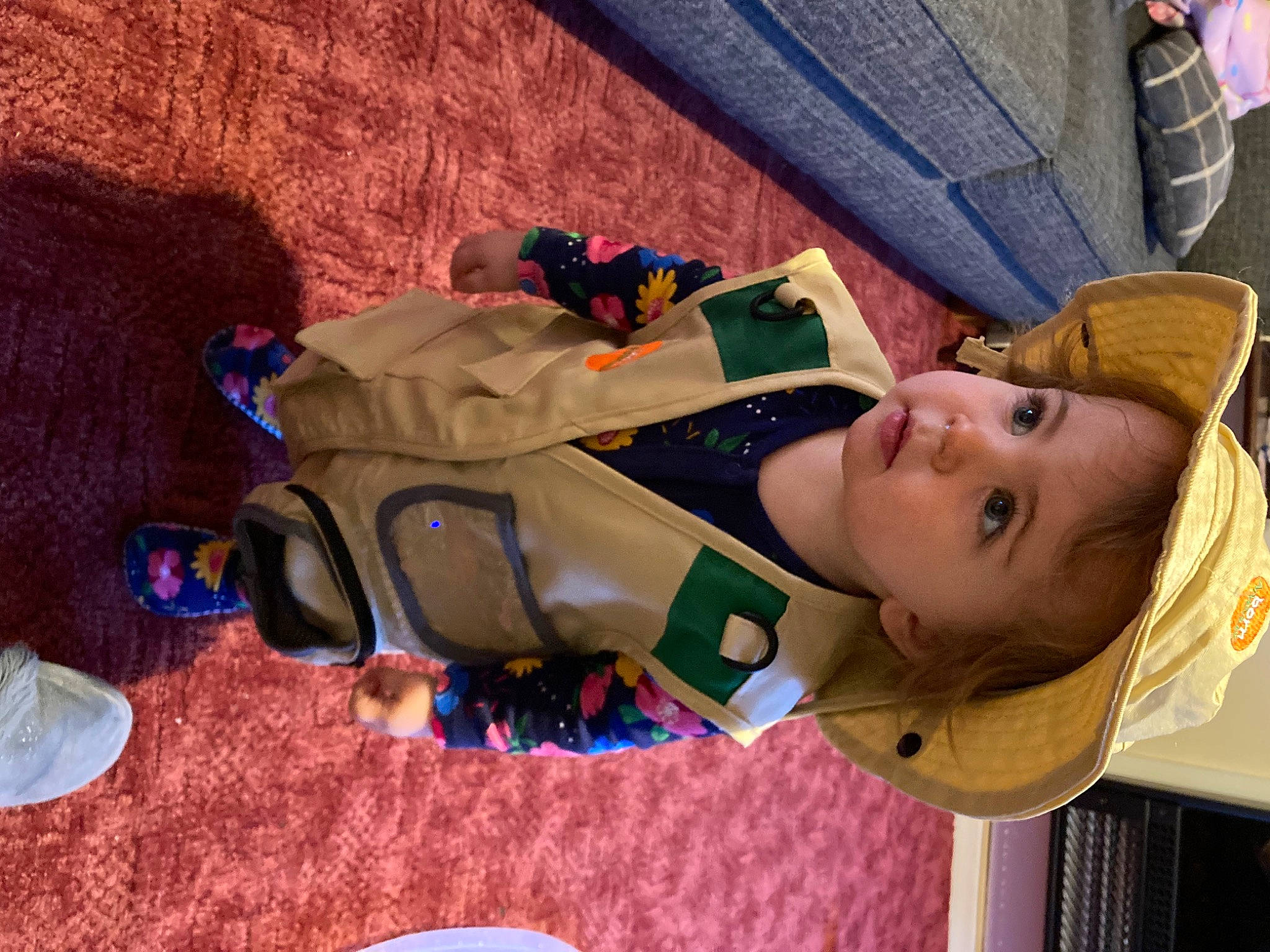 Isla joined the competition — help win amazing prizes! baby, baby_products, child, comfort, fun, happy, leisure, person, play, recreation, room, sitting, toddler, tree, vacation