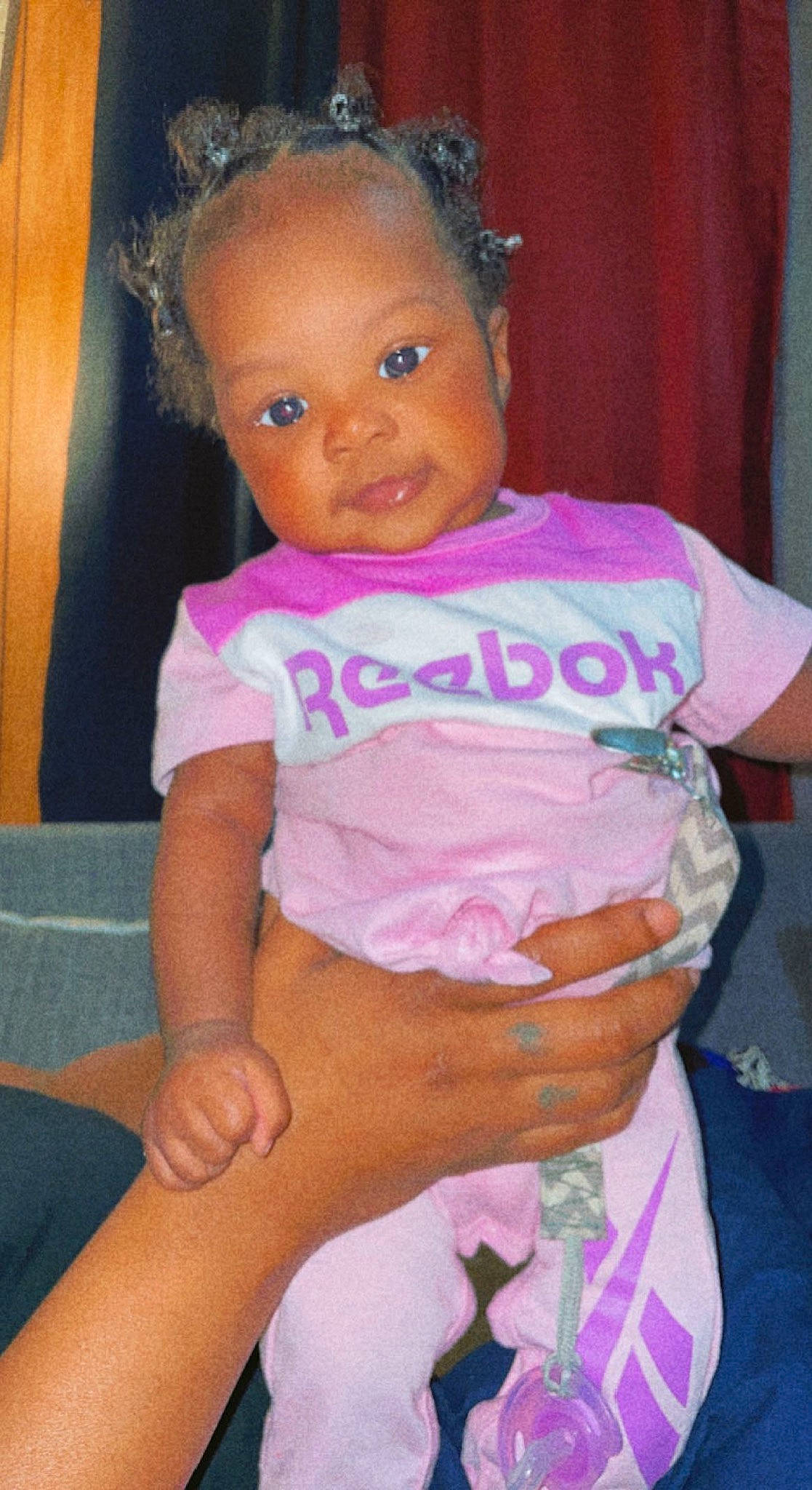 Alaina joined the competition — help win amazing prizes! baby_toddler_clothing, cheek, chin, ear, eye, eyebrow, face, facial_expression, forehead, head, human_body, joint, lip, mouth, neck, nose, organ, person, skin, smile