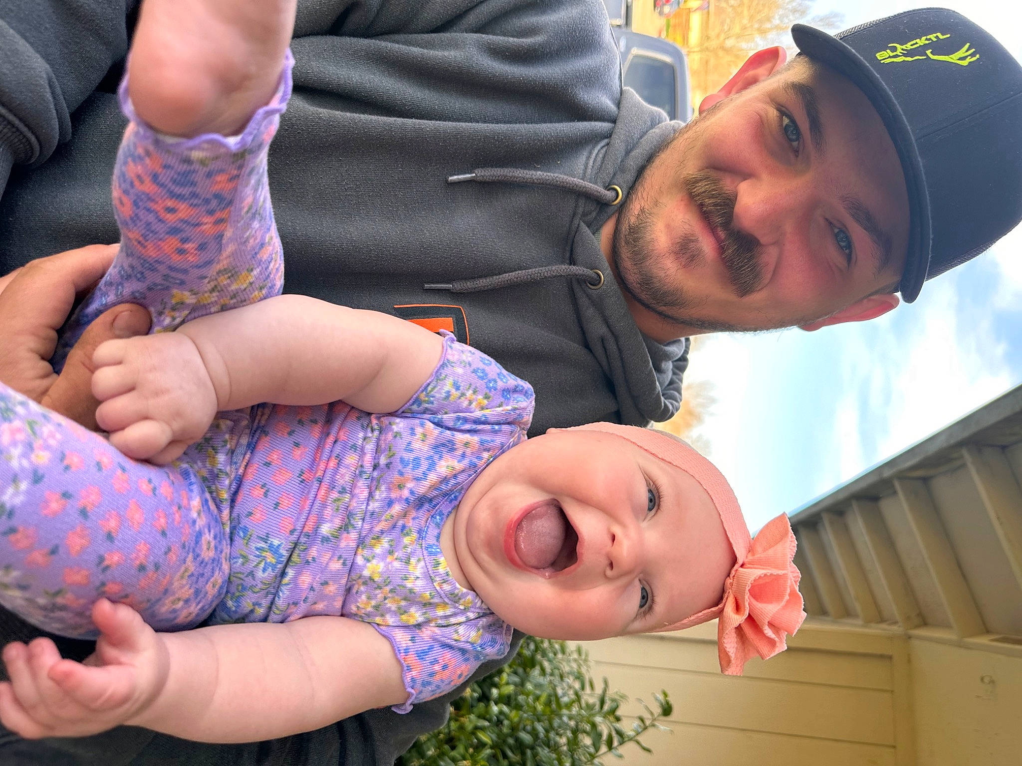 Cedar joined the competition — help win amazing prizes! arm, baseball_cap, cap, child, face, facial_expression, fun, gesture, glasses, grass, happy, hat, headwear, human_body, interaction, joint, joy, leg, organ, person