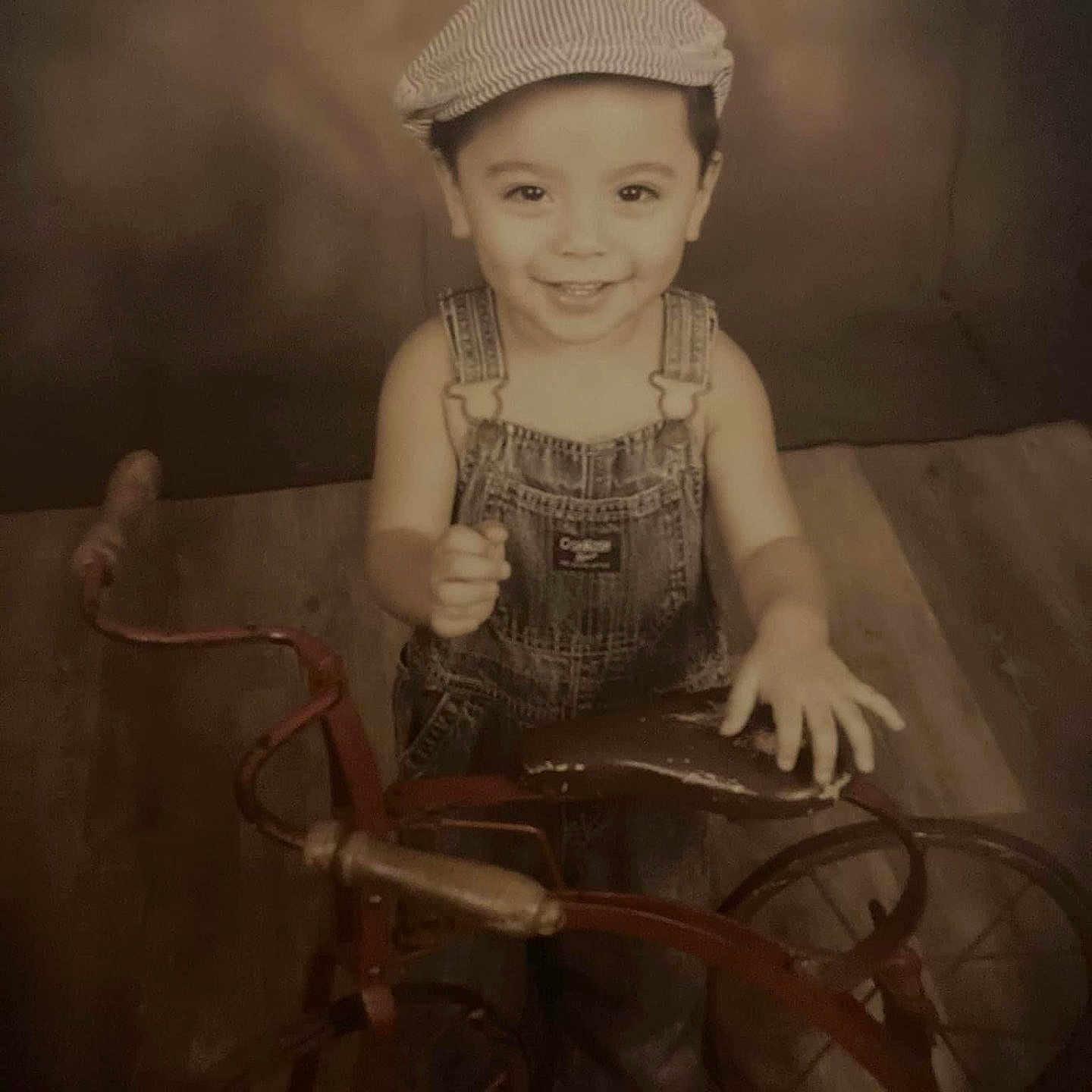 Elijah joined the competition — help win amazing prizes! baby, baseballcap, bicycle, bodypart, cap, clothing, face, finger, hand, happy, hat, head, helmet, pants, person, photography, portrait, smile, transportation, vehicle