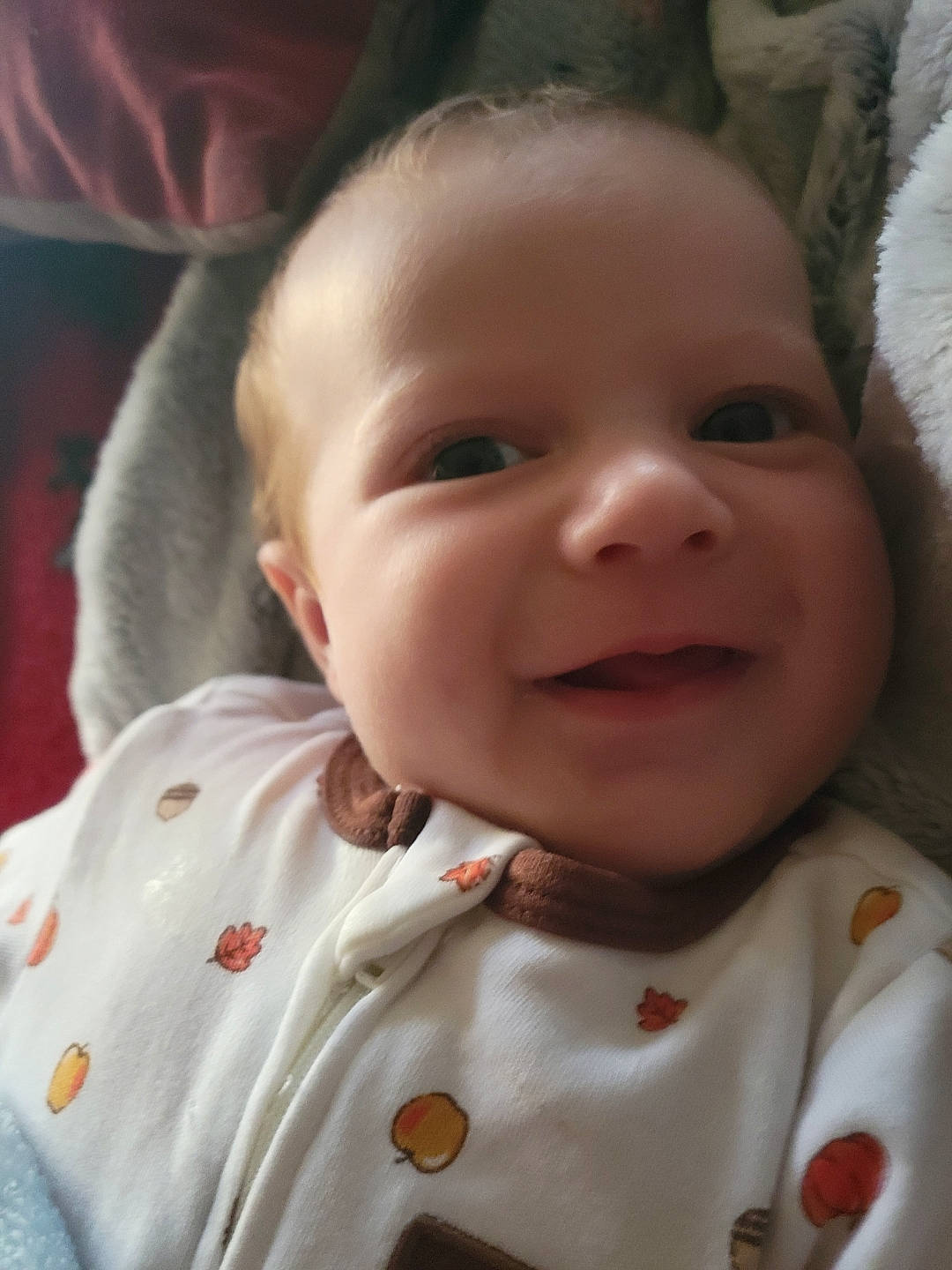 Layne joined the competition — help win amazing prizes! baby, baby_toddler_clothing, carmine, cheek, child, chin, collar, dress_shirt, eyelash, face, happy, head, iris, lip, nose, person, skin, sleeve, smile, toddler