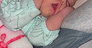 Sadie Faye joined the competition — help win amazing prizes! baby, sleeping, blanket, pacifier, infant, cozy, face, hand, clothing, rest, cute, comfort, portrait, bedtime, soft, peaceful, child, nap, indoors, toddler